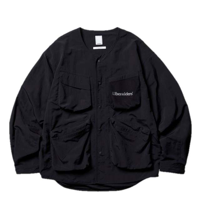 Liberaiders Nylon Utility Jacket Black