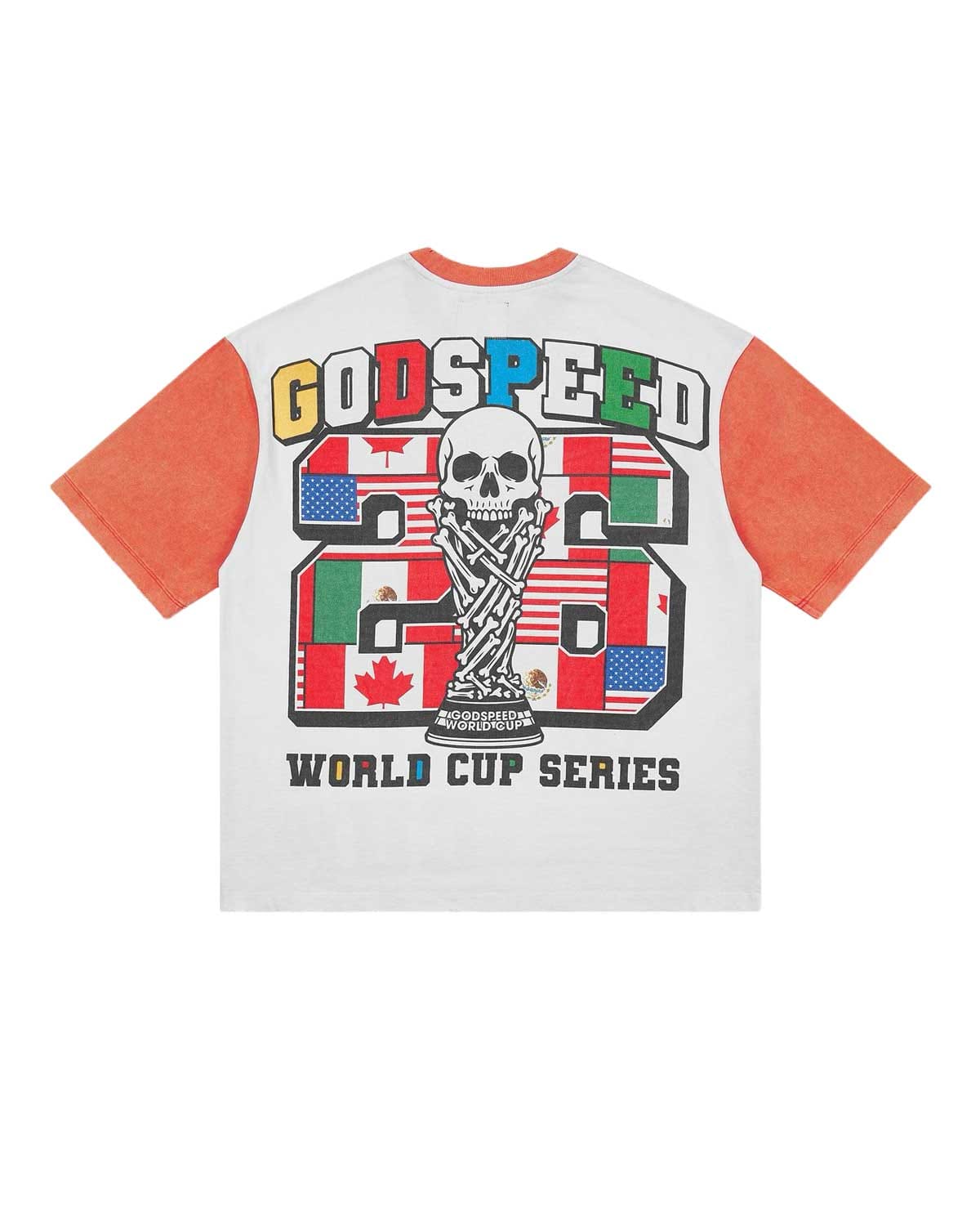 Godspeed '26 GSWC Vintage T-Shirt White/Red