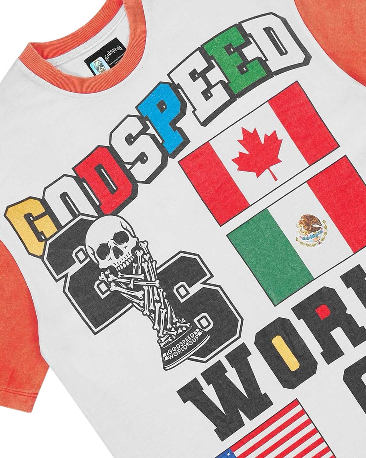 Godspeed '26 GSWC Vintage T-Shirt White/Red
