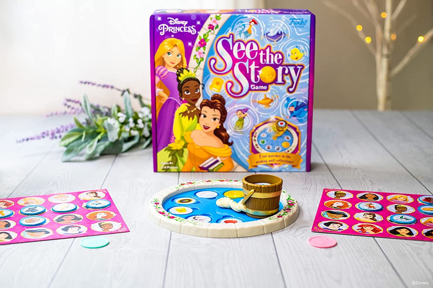 Funko Strategy Game: Disney Princess See The Story Game