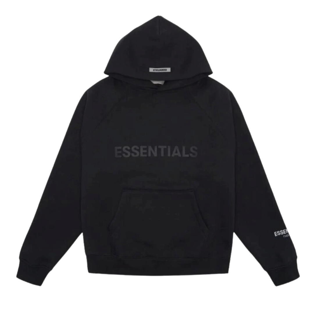 Essentials SS20 Hoodie Black