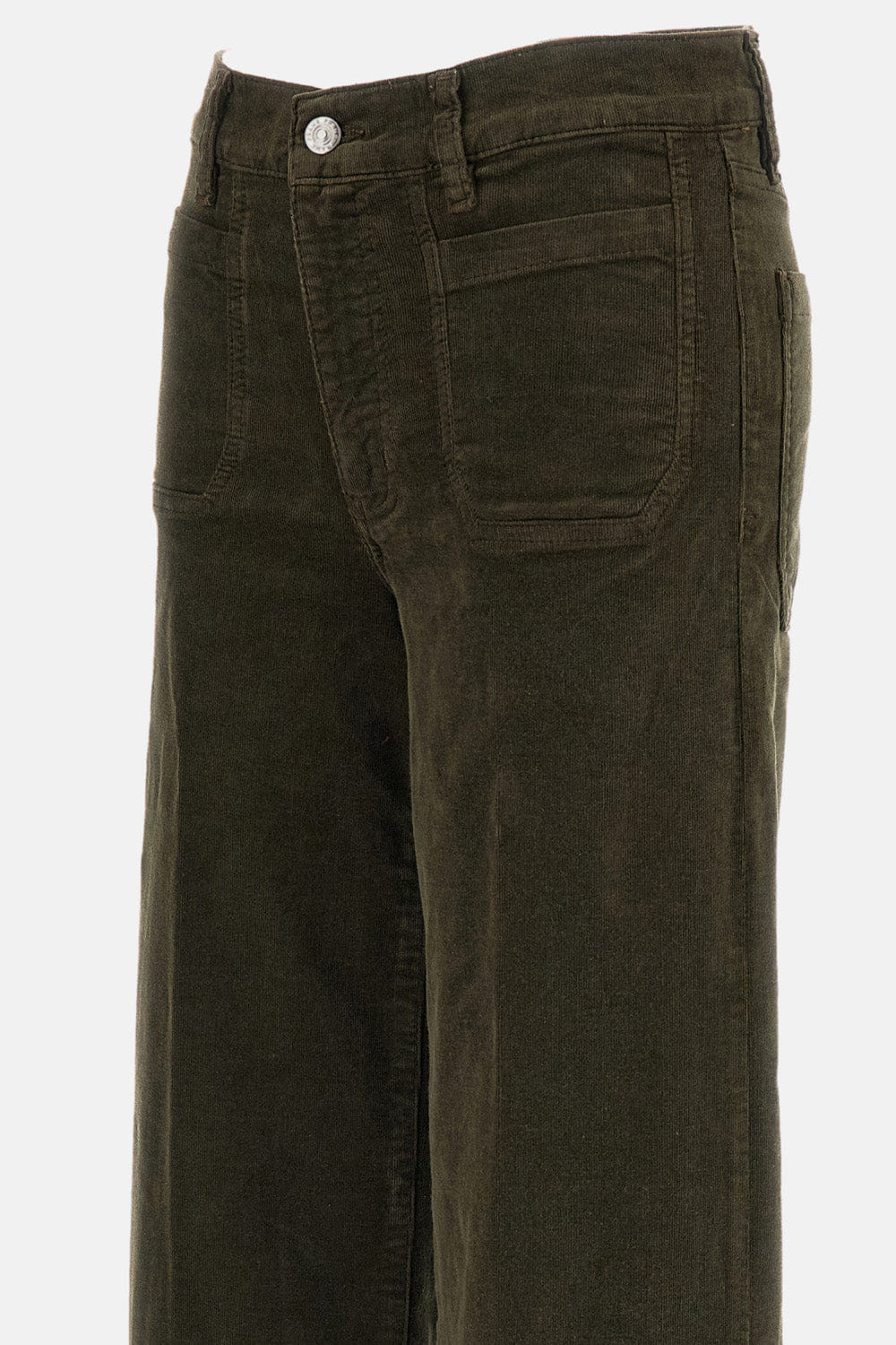 Frame PANTALONI IN VELLUTO LE SLIM PALAZZO MODERNIST POCKET