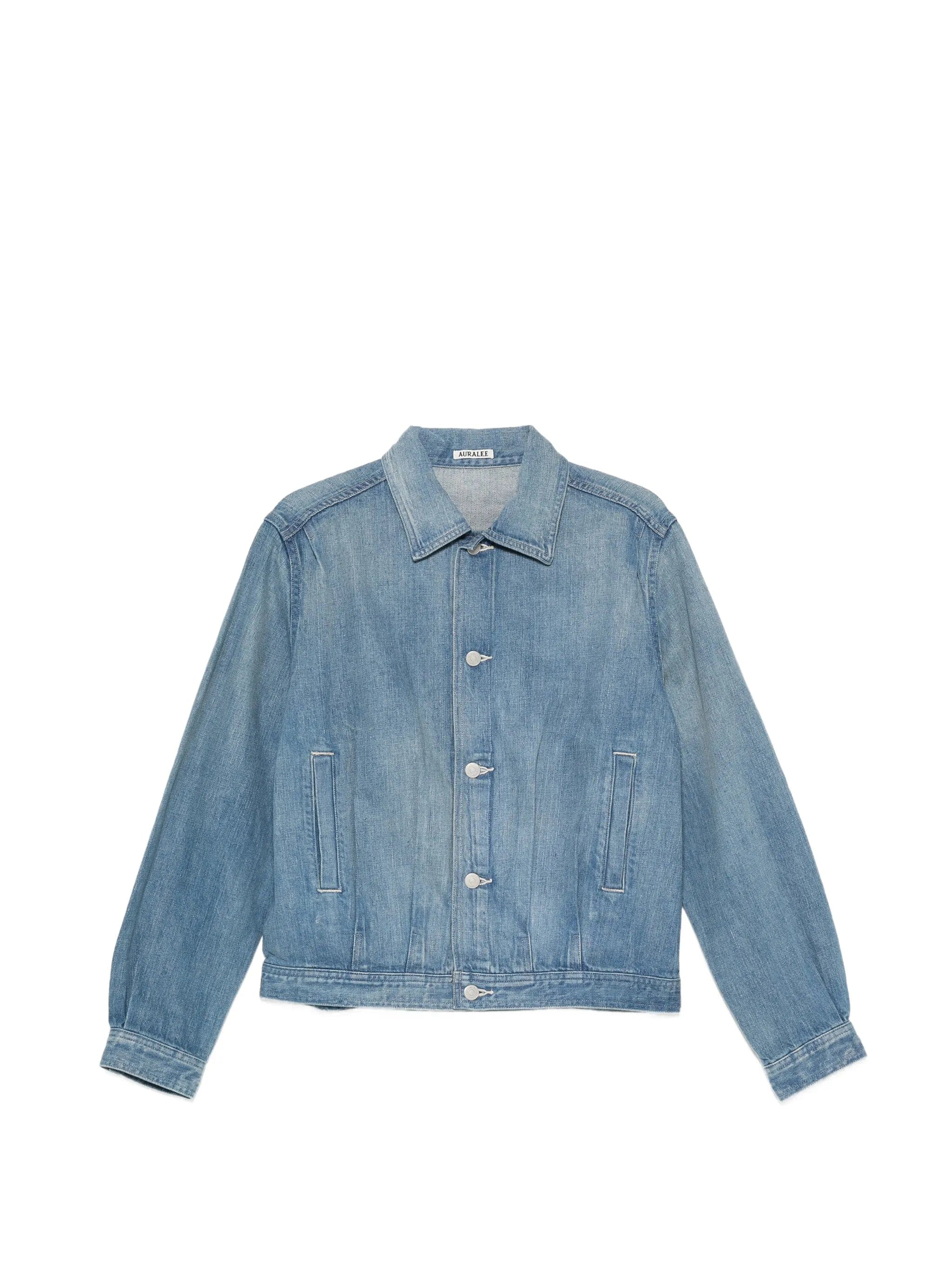Auralee button - up denim jacket