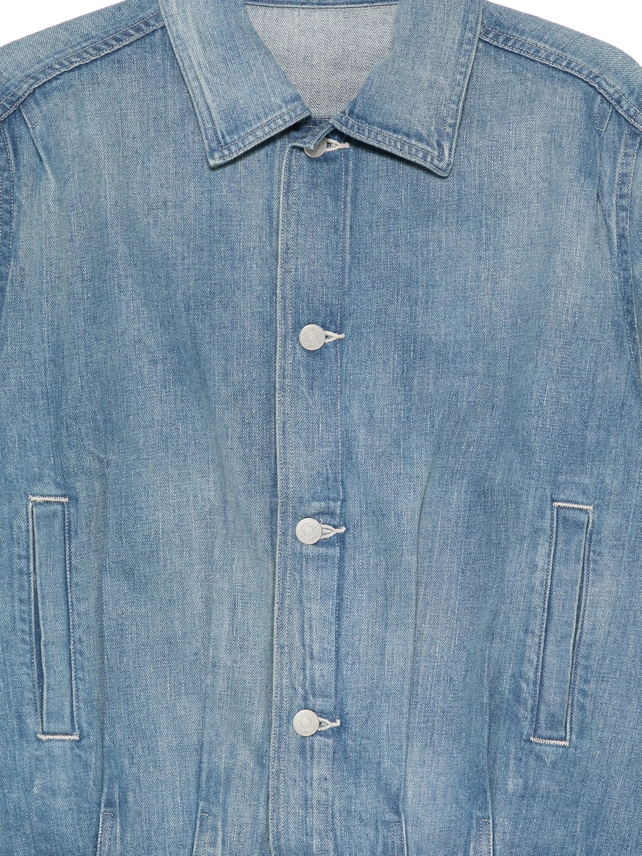 Auralee button - up denim jacket