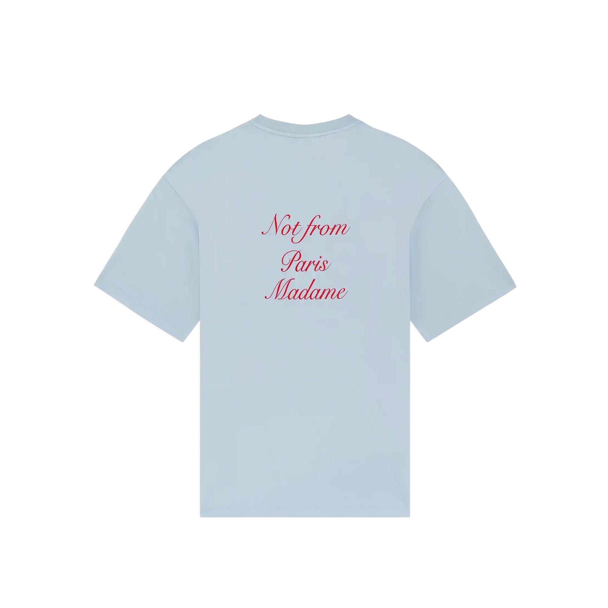 Drôle de Monsieur Mens Slogan Calligraphy T-Shirt