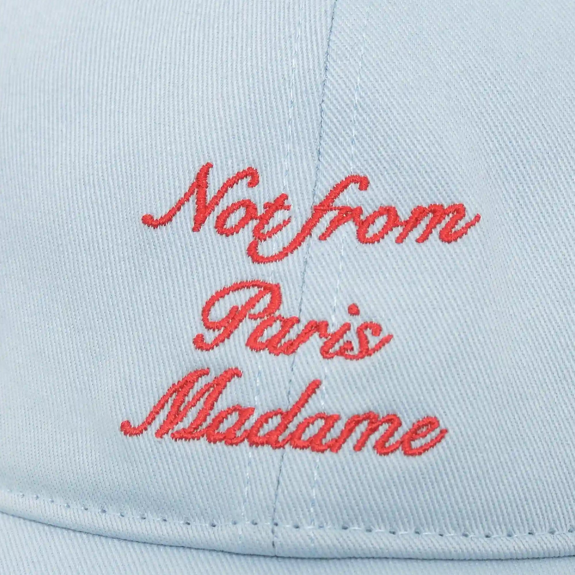 Drôle de Monsieur Casquette Slogan Calligraphy Cap