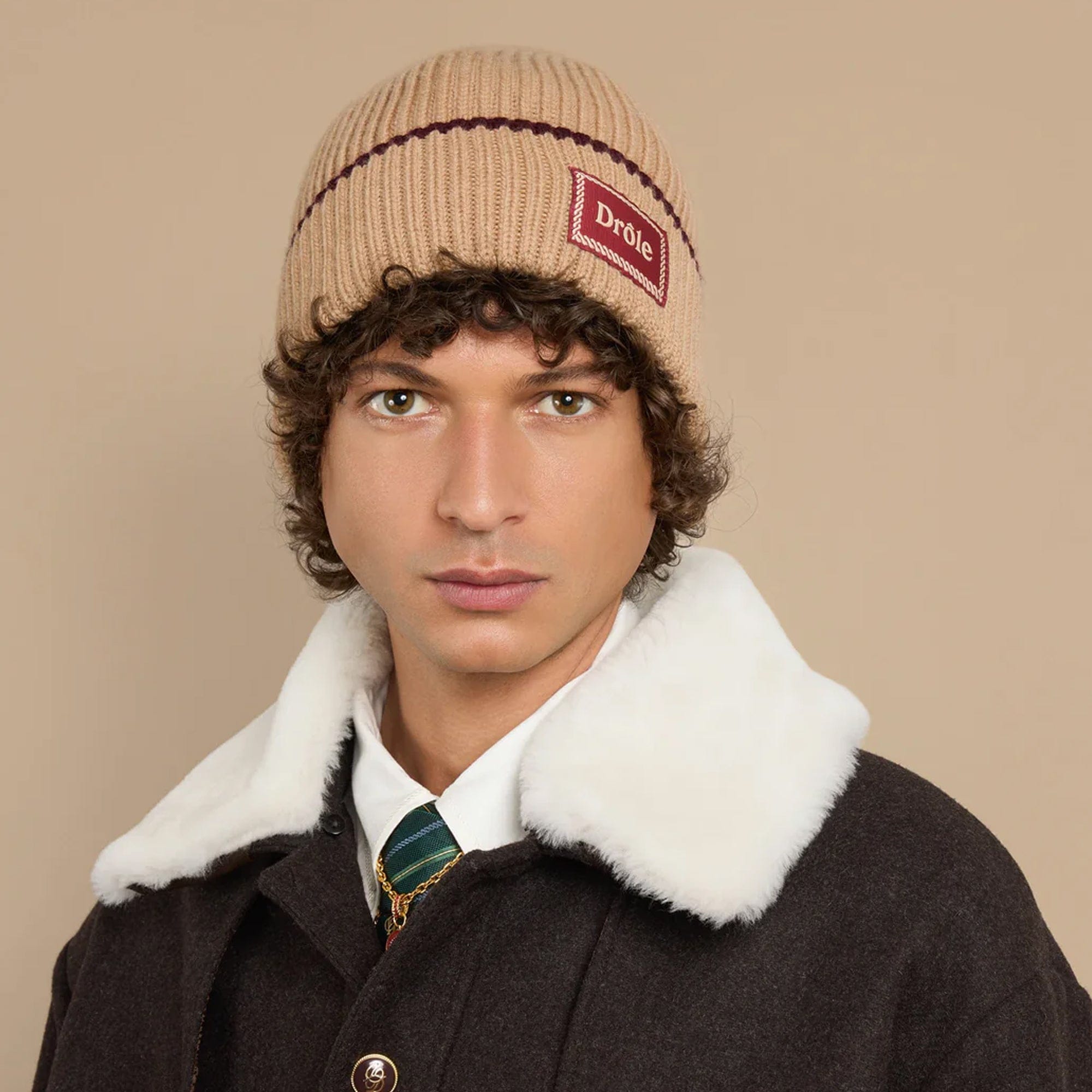 Drole De Monsieur Le Bonnet Laine Beanie