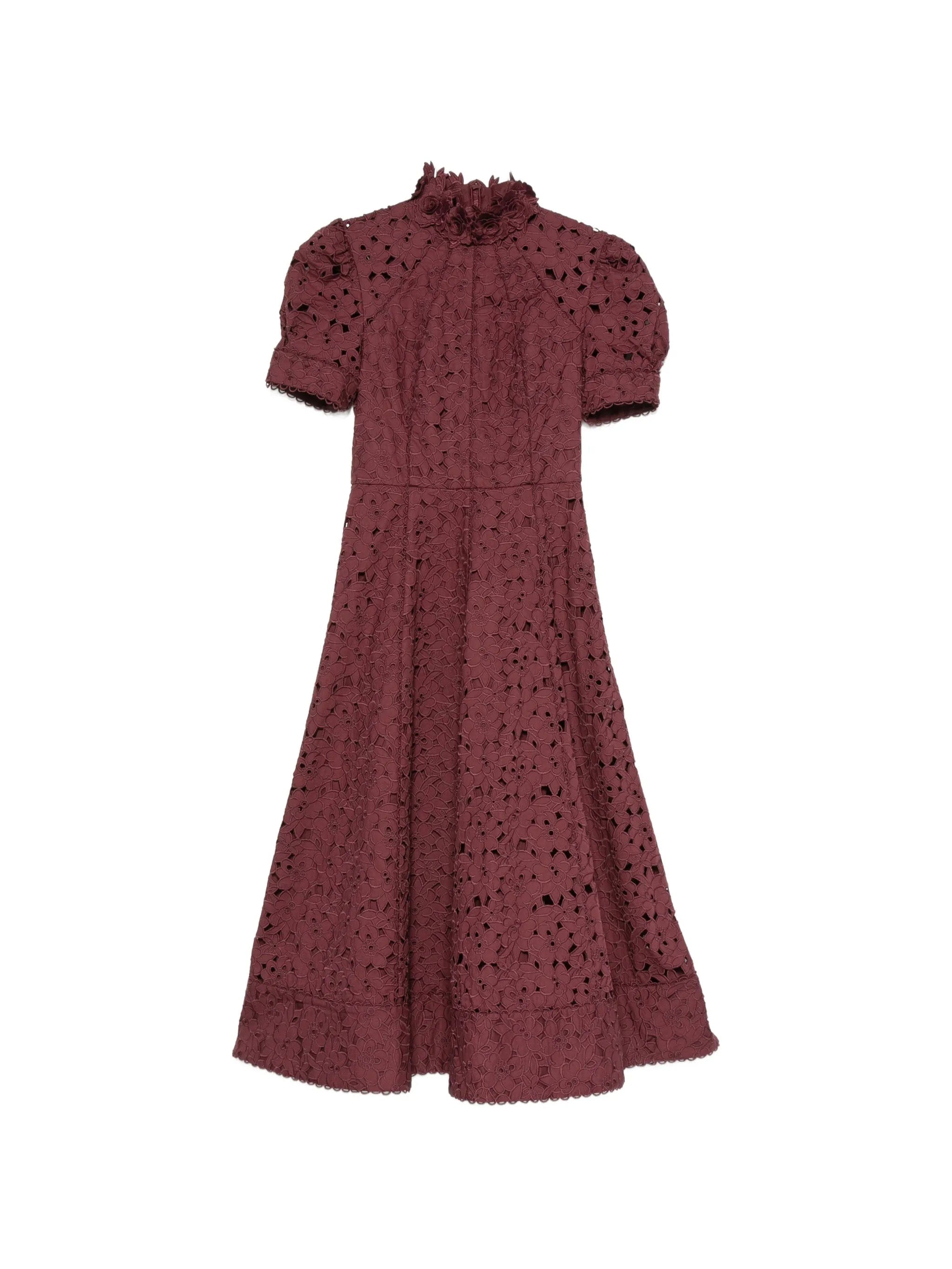 Rebecca Vallance Kitsu floral - lace midi dress