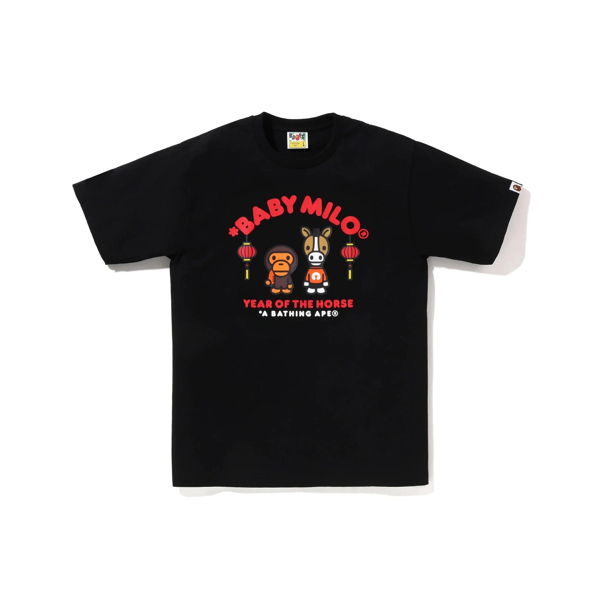 A Bathing Ape BAPE Year Of The Horse Baby Milo T-Shirt Black (2026)