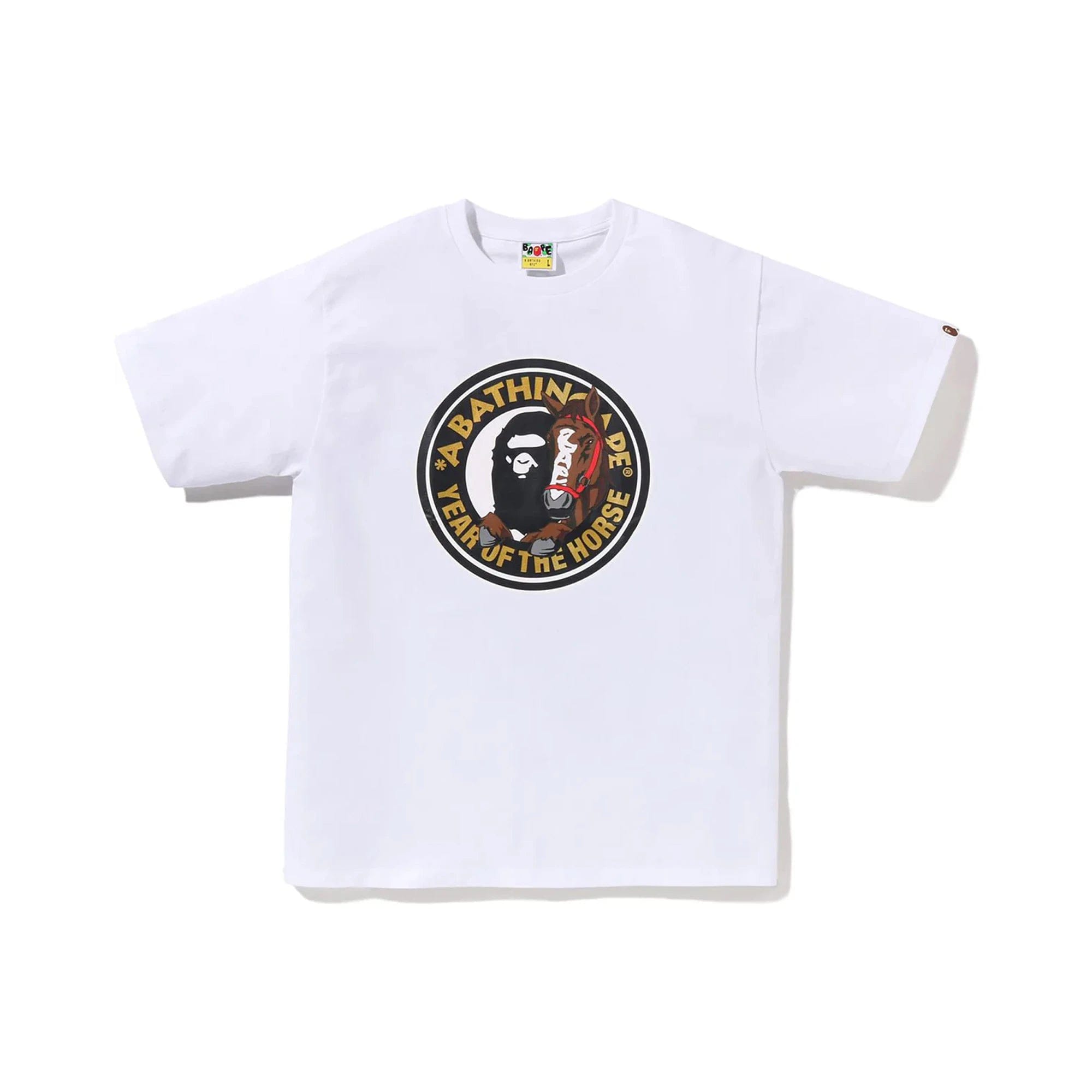A Bathing Ape BAPE Year of the Horse T-Shirt White (2026)