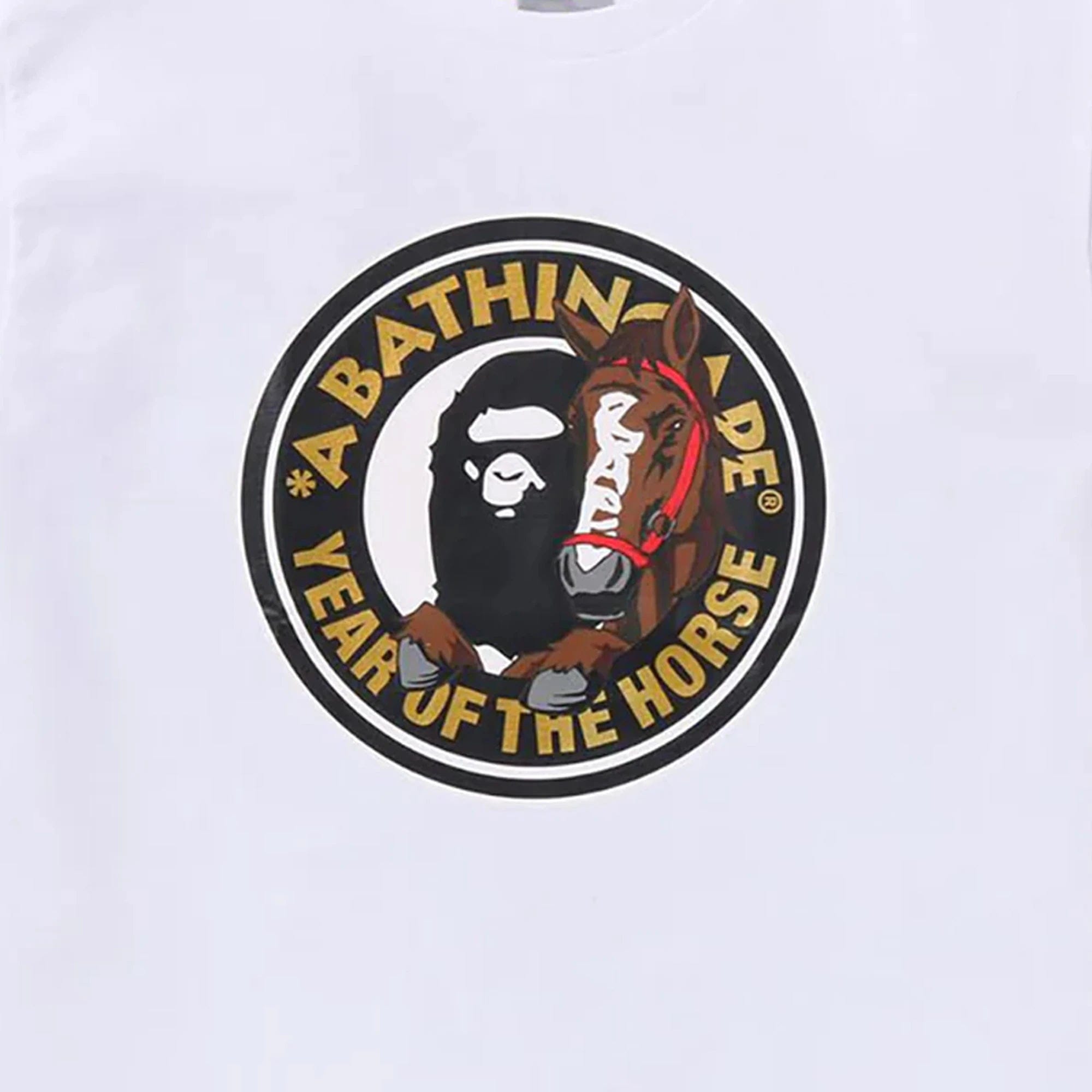 A Bathing Ape BAPE Year of the Horse T-Shirt White (2026)