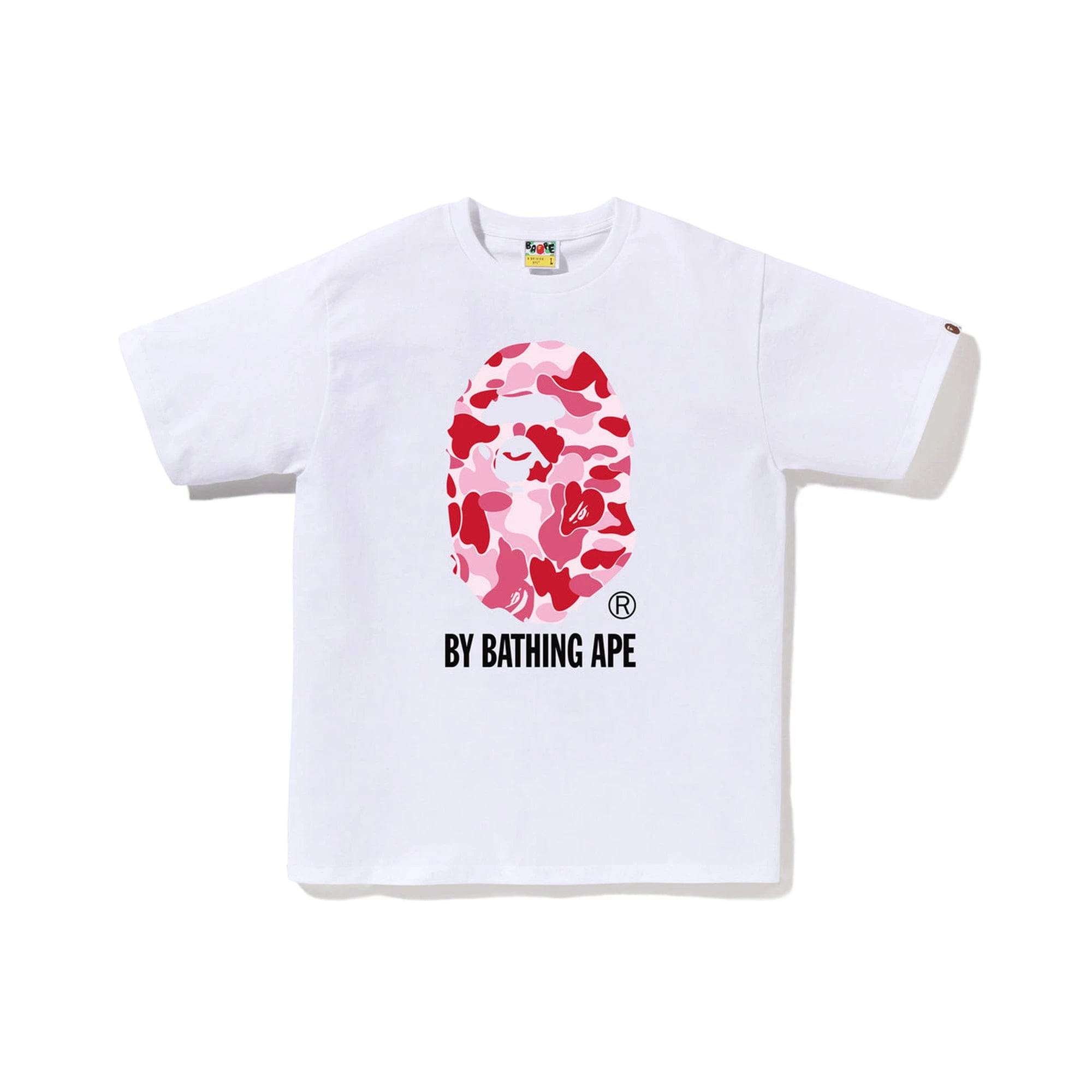 A Bathing Ape BAPE ABC Camo By Bathing Ape T-Shirt White / Pink (2026)
