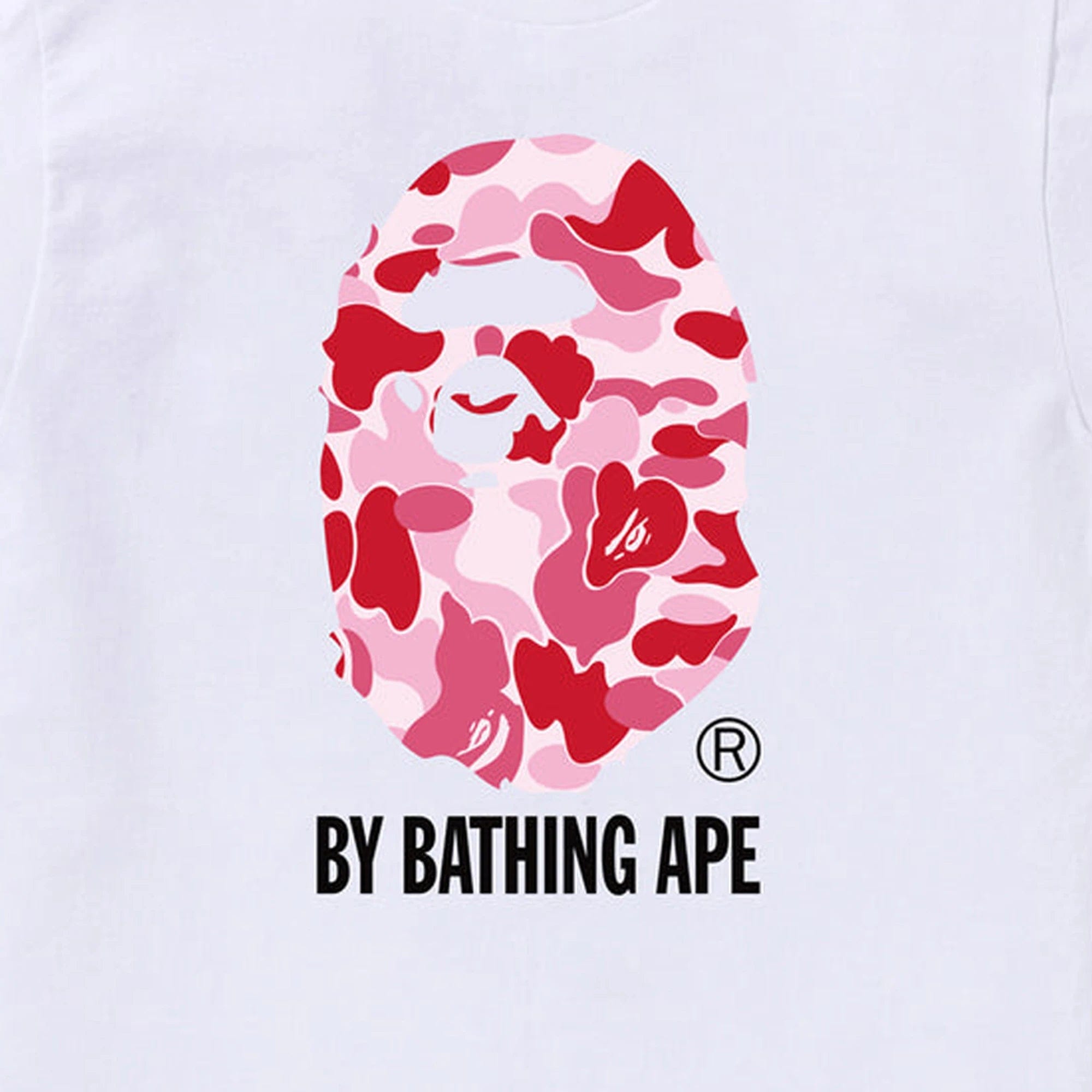 A Bathing Ape BAPE ABC Camo By Bathing Ape T-Shirt White / Pink (2026)