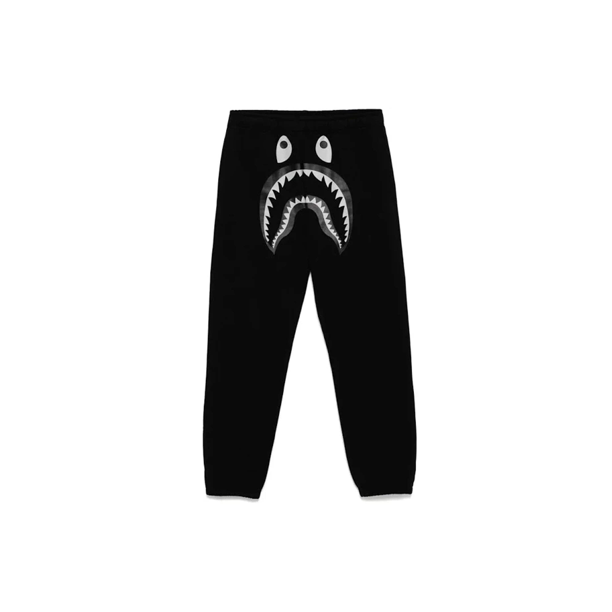 A Bathing Ape BAPE Shark Sweatpants Black