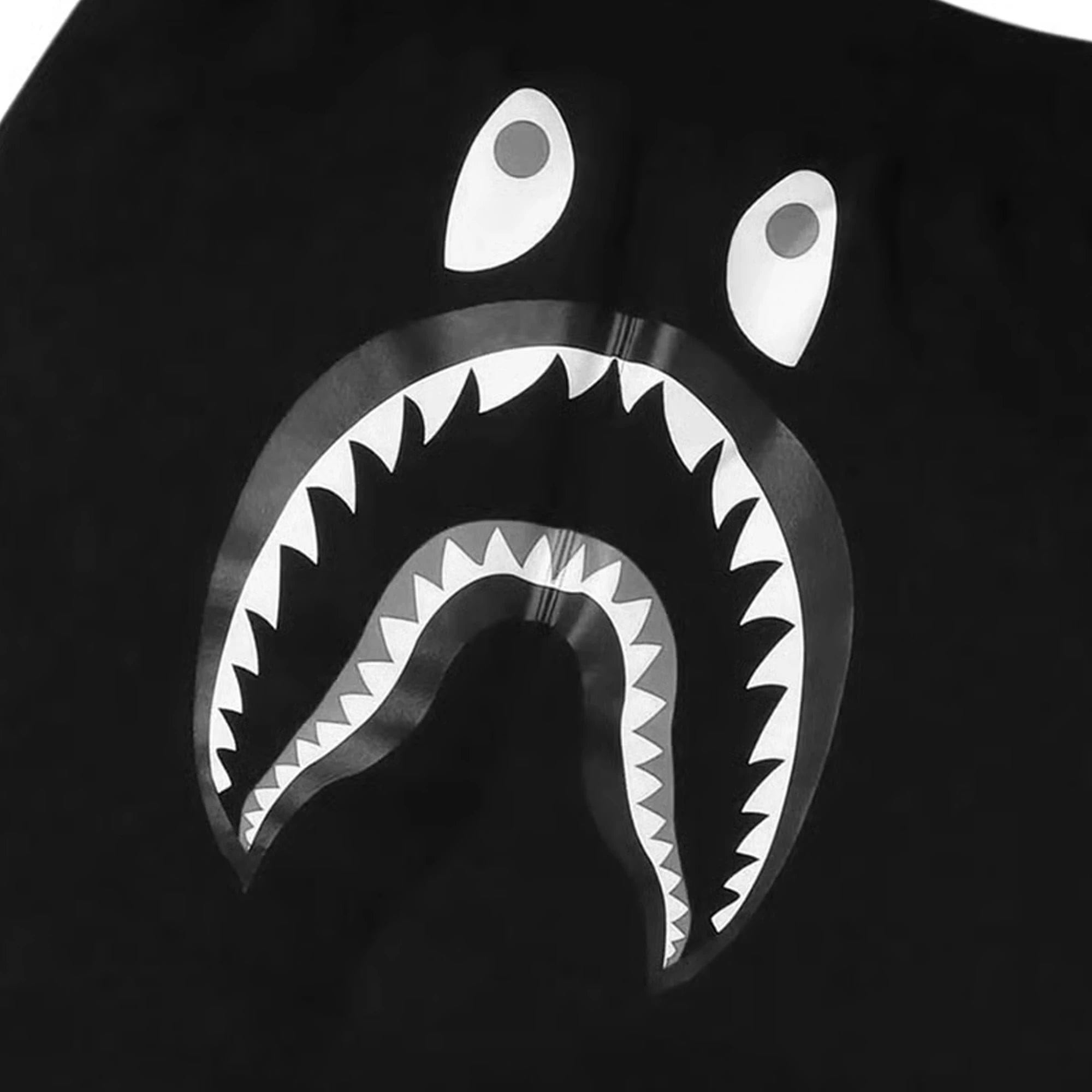 A Bathing Ape BAPE Shark Sweatpants Black