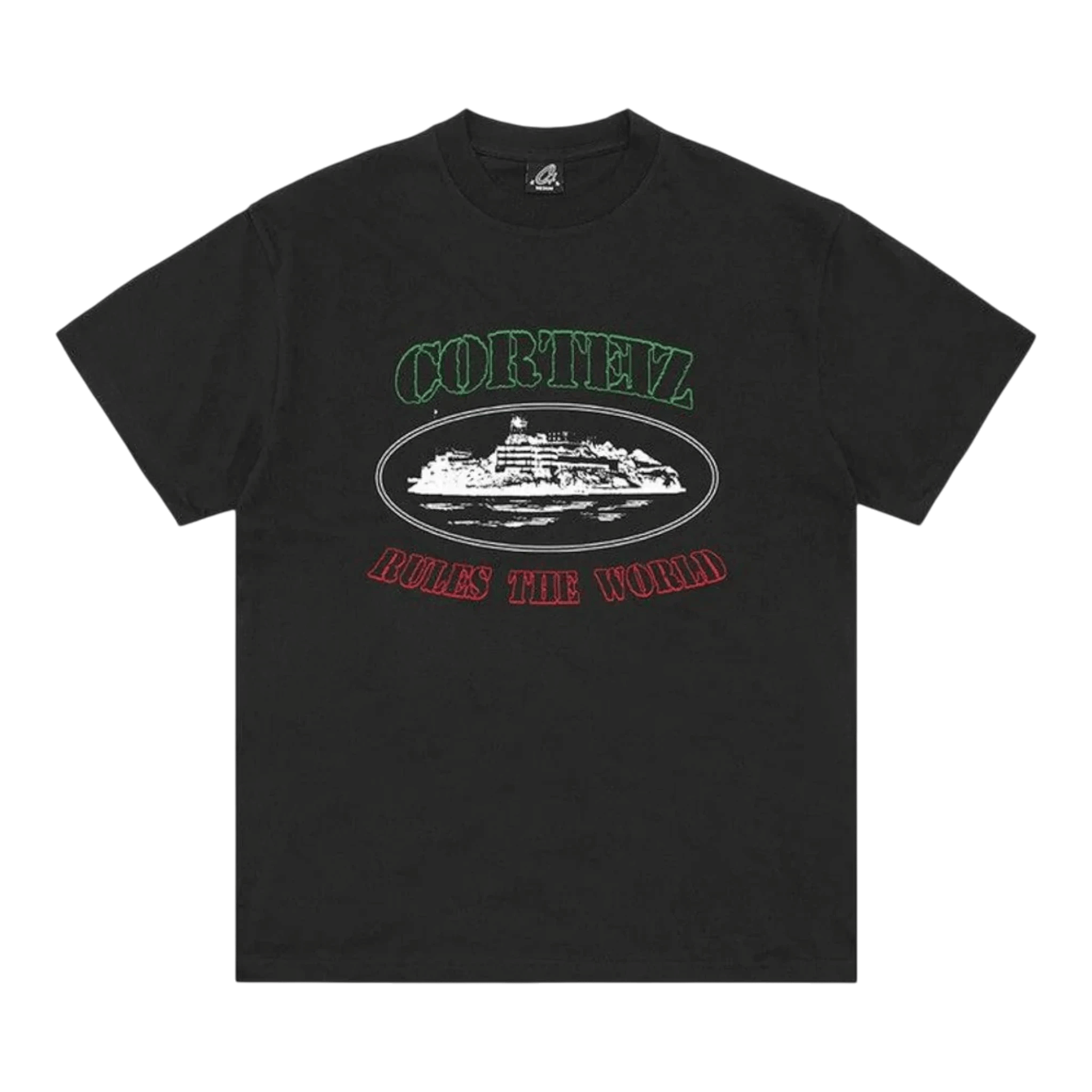 Corteiz OG Carni Alcatraz T - Shirt – Black
