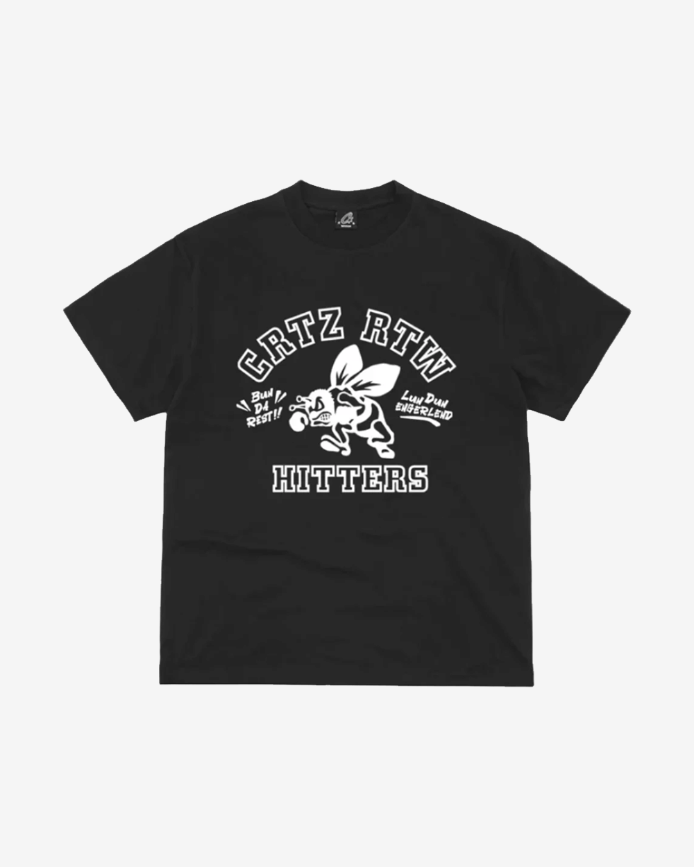 CORTEIZ THE HITTERS BLACK T-Shirt