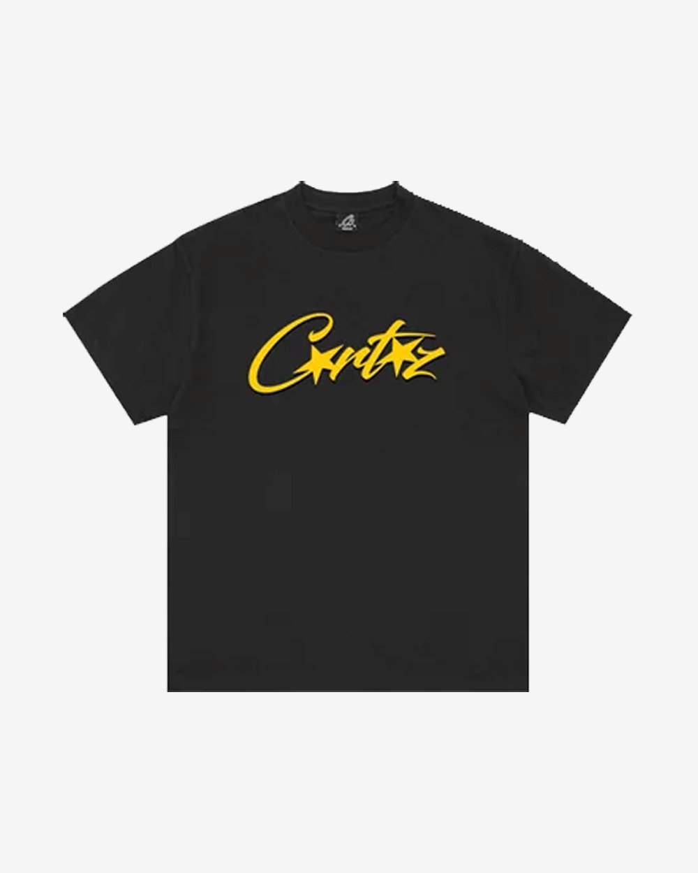 CORTEIZ SS24 ALLSTARZ BLACK YELLOW NEW BLANK BLACK T-Shirt