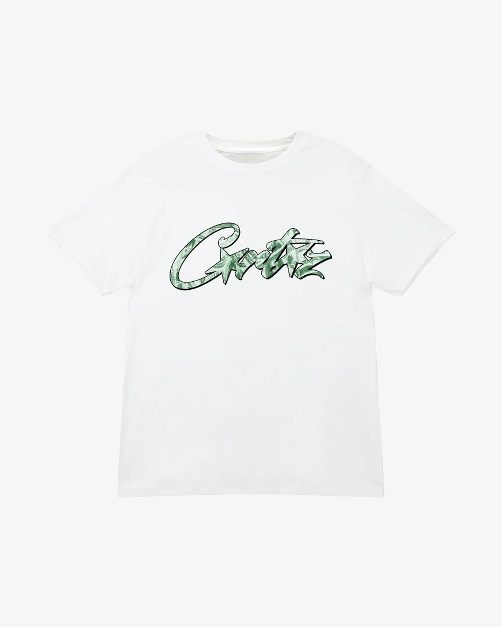 CORTEIZ GREEN DOLLAR T-Shirt WHITE LARGE