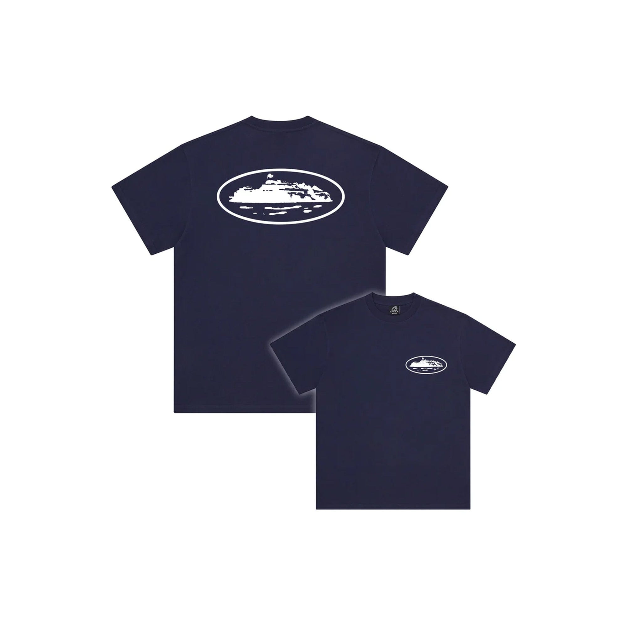 Corteiz OG Island T-Shirt Navy (2025)