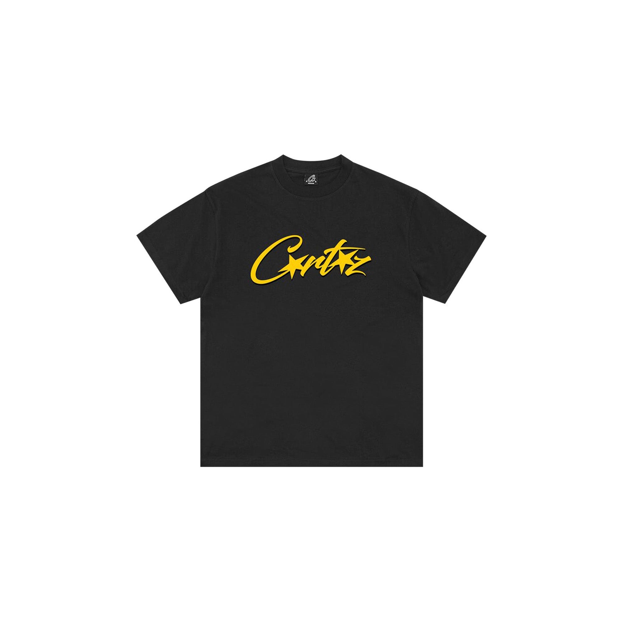 Corteiz OG Allstarz T-Shirt Black Yellow