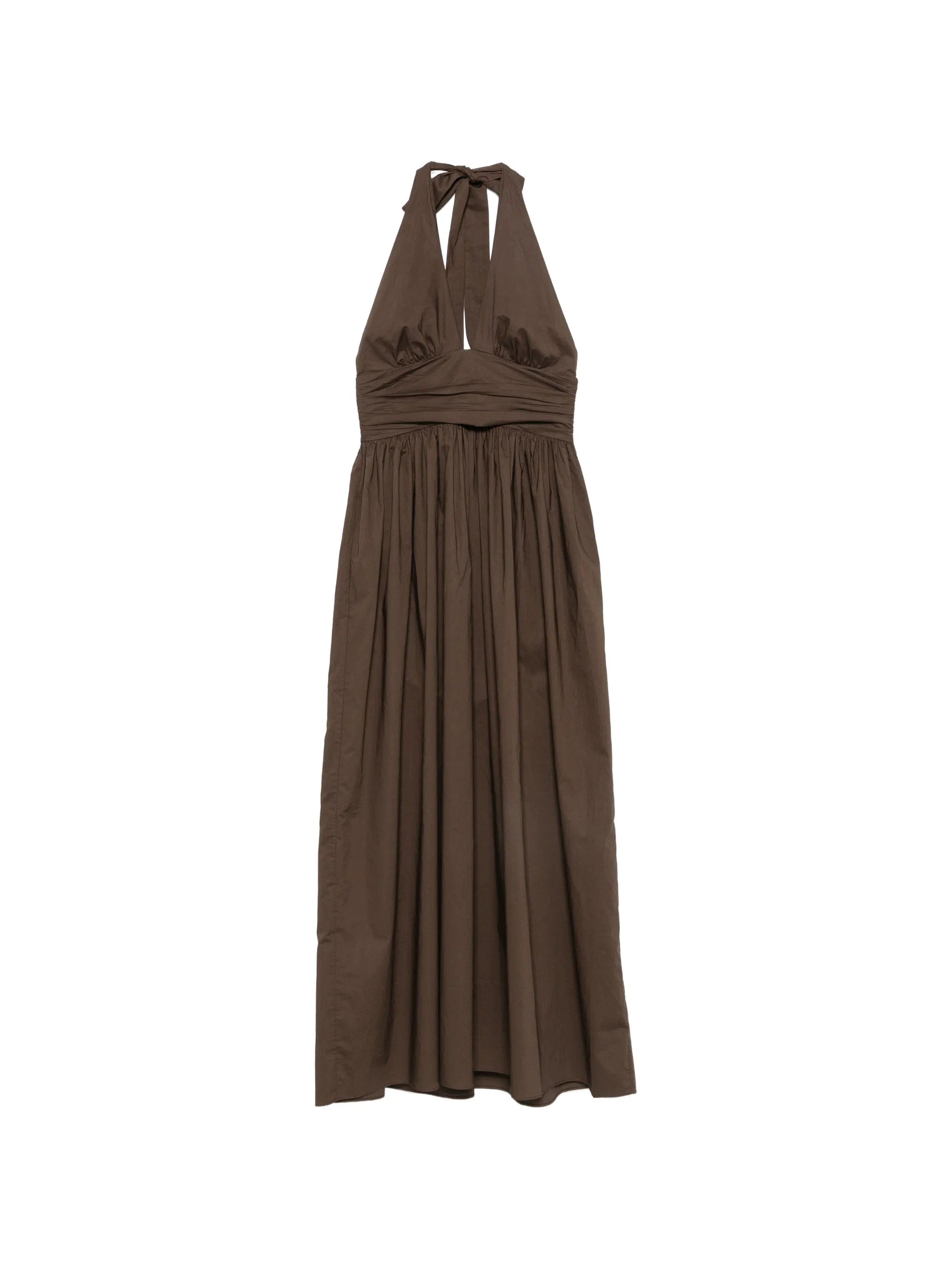 Matteau halterneck midi dress