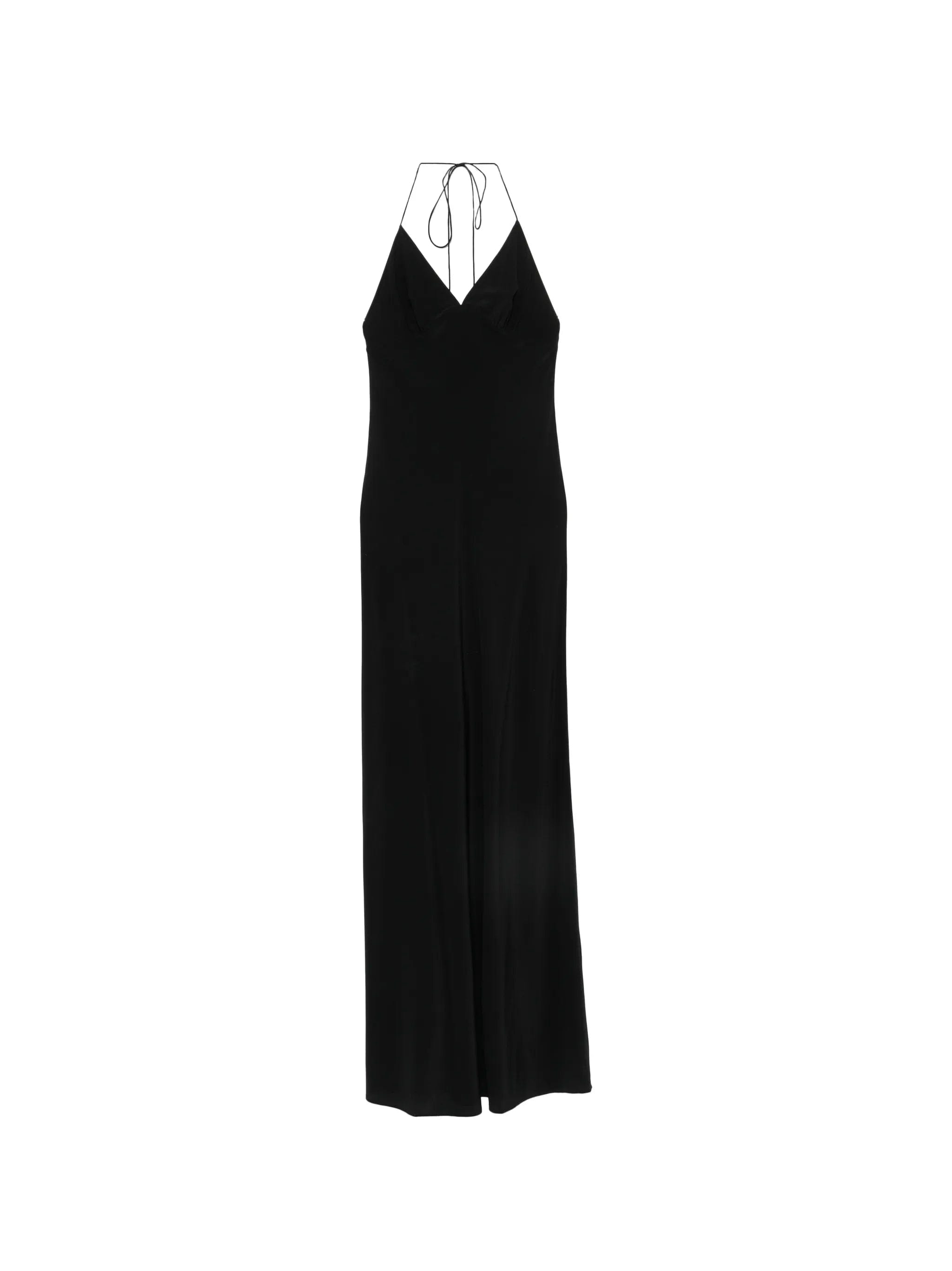Matteau low - back halterneck maxi dress