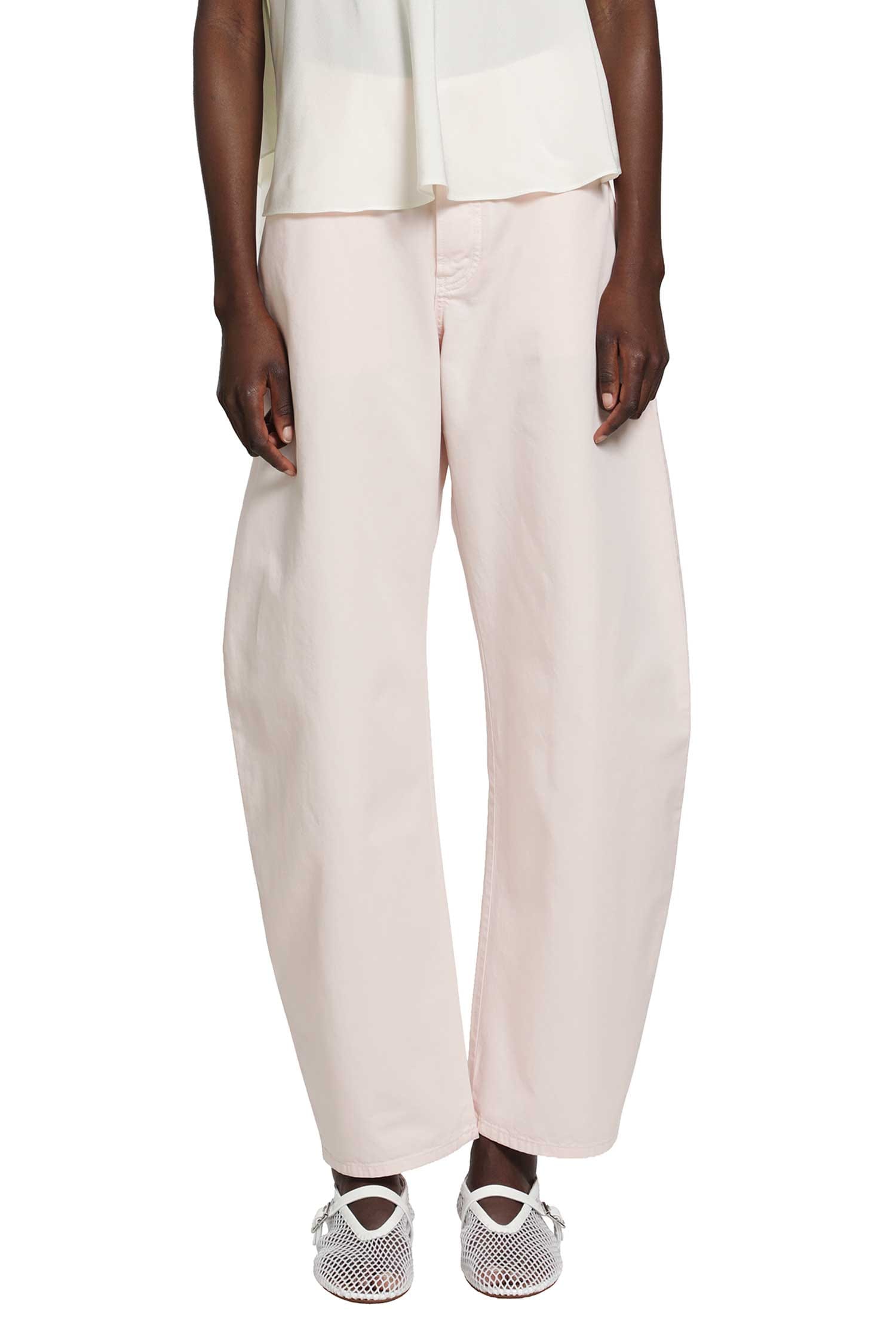 Alaia Round Denim Pants