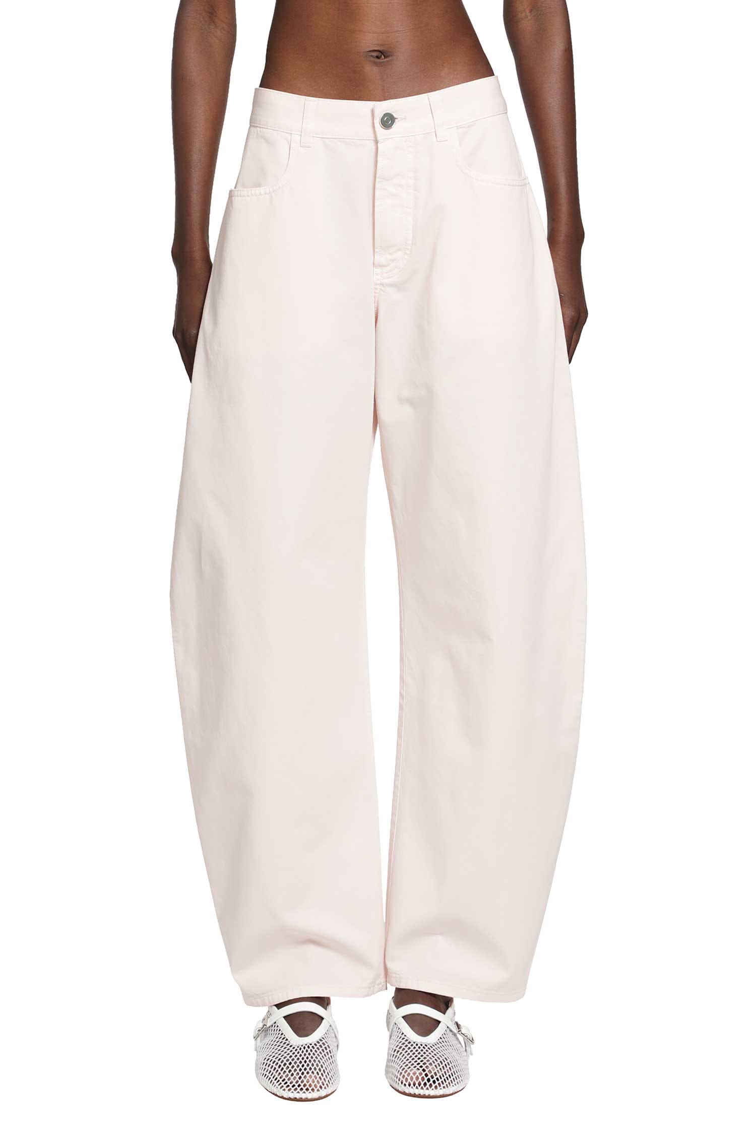 Alaia Round Denim Pants