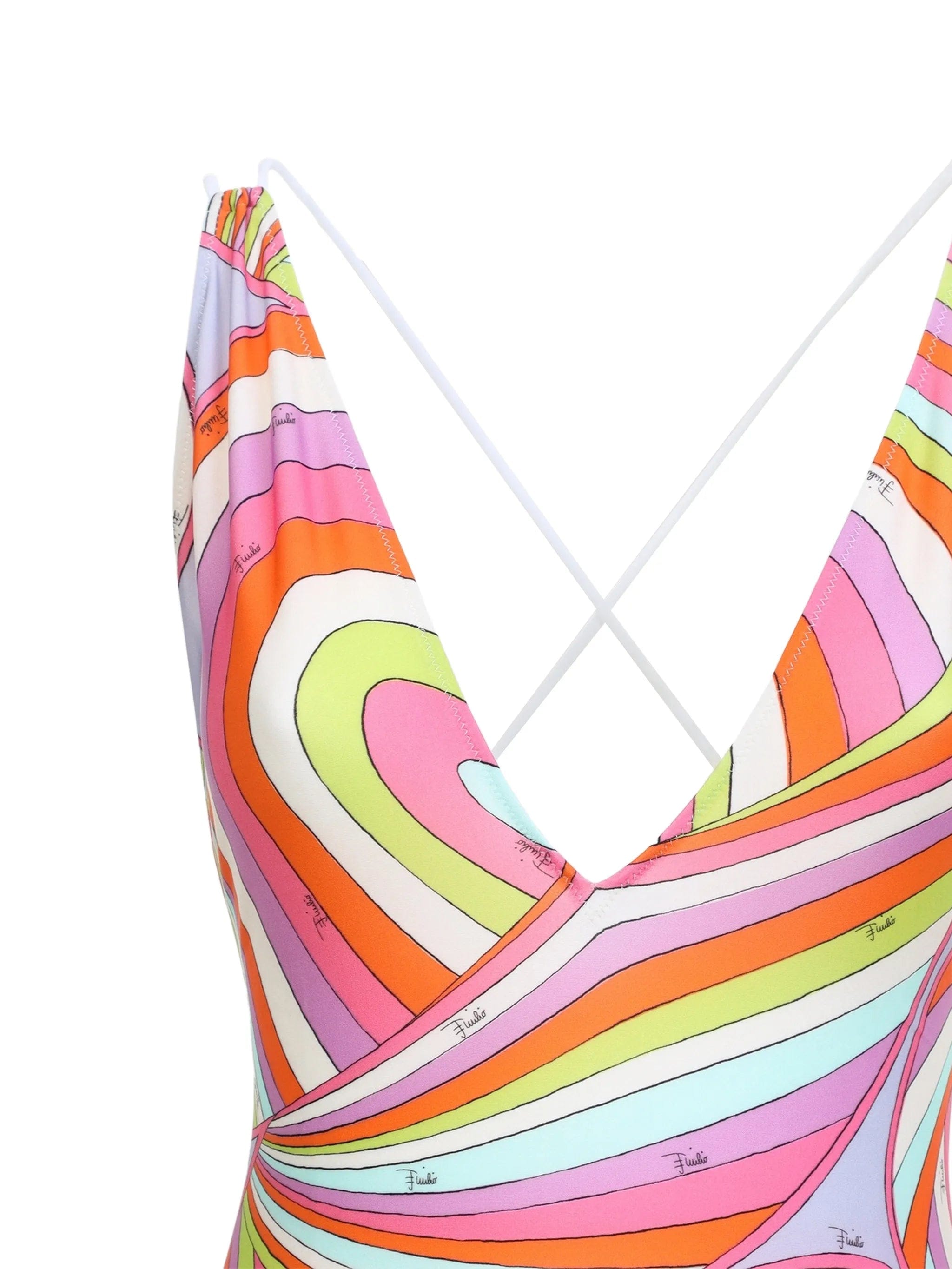 PUCCI abstract - print swimsuit