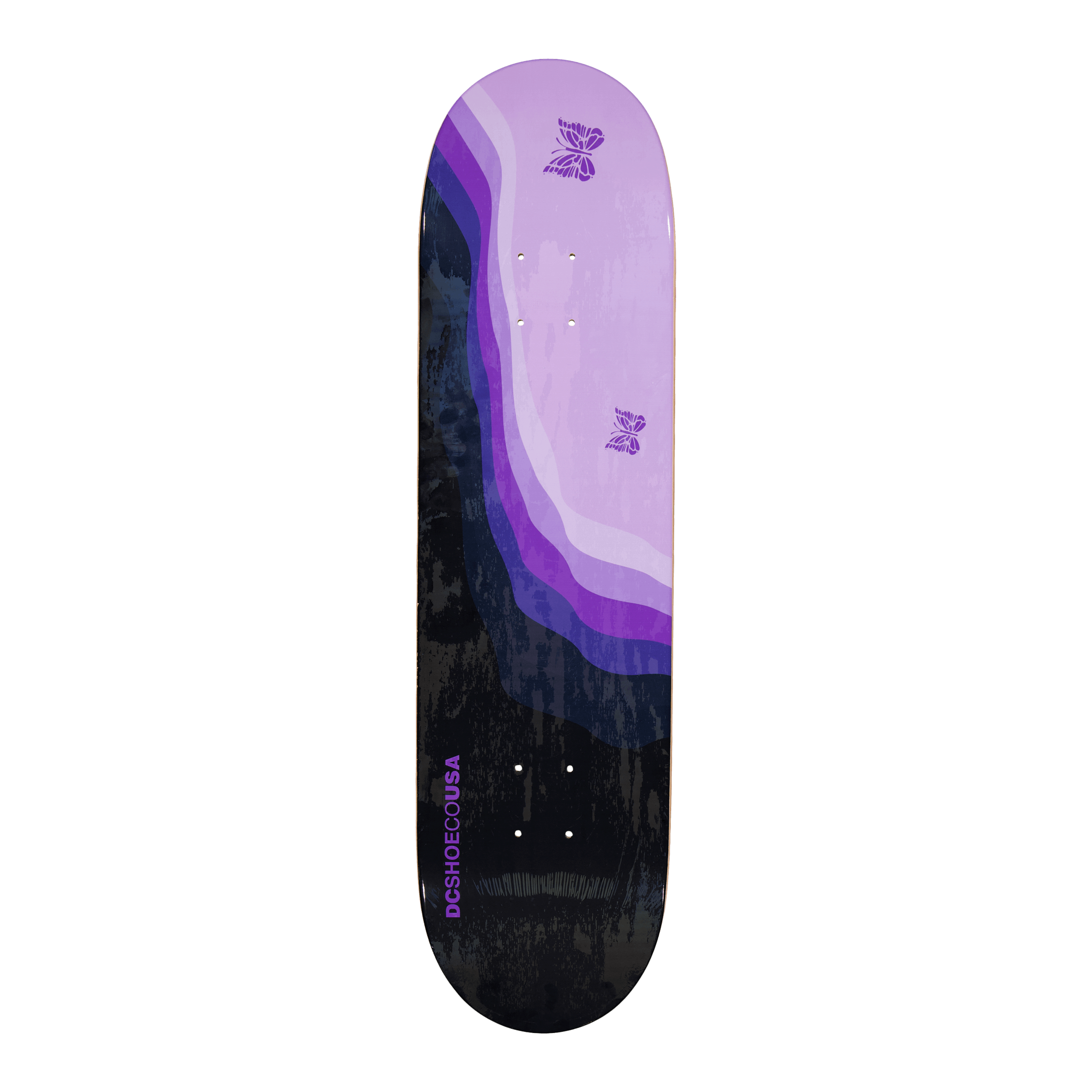 Needles x Dc Shoes Skate Deck Black / Purple
