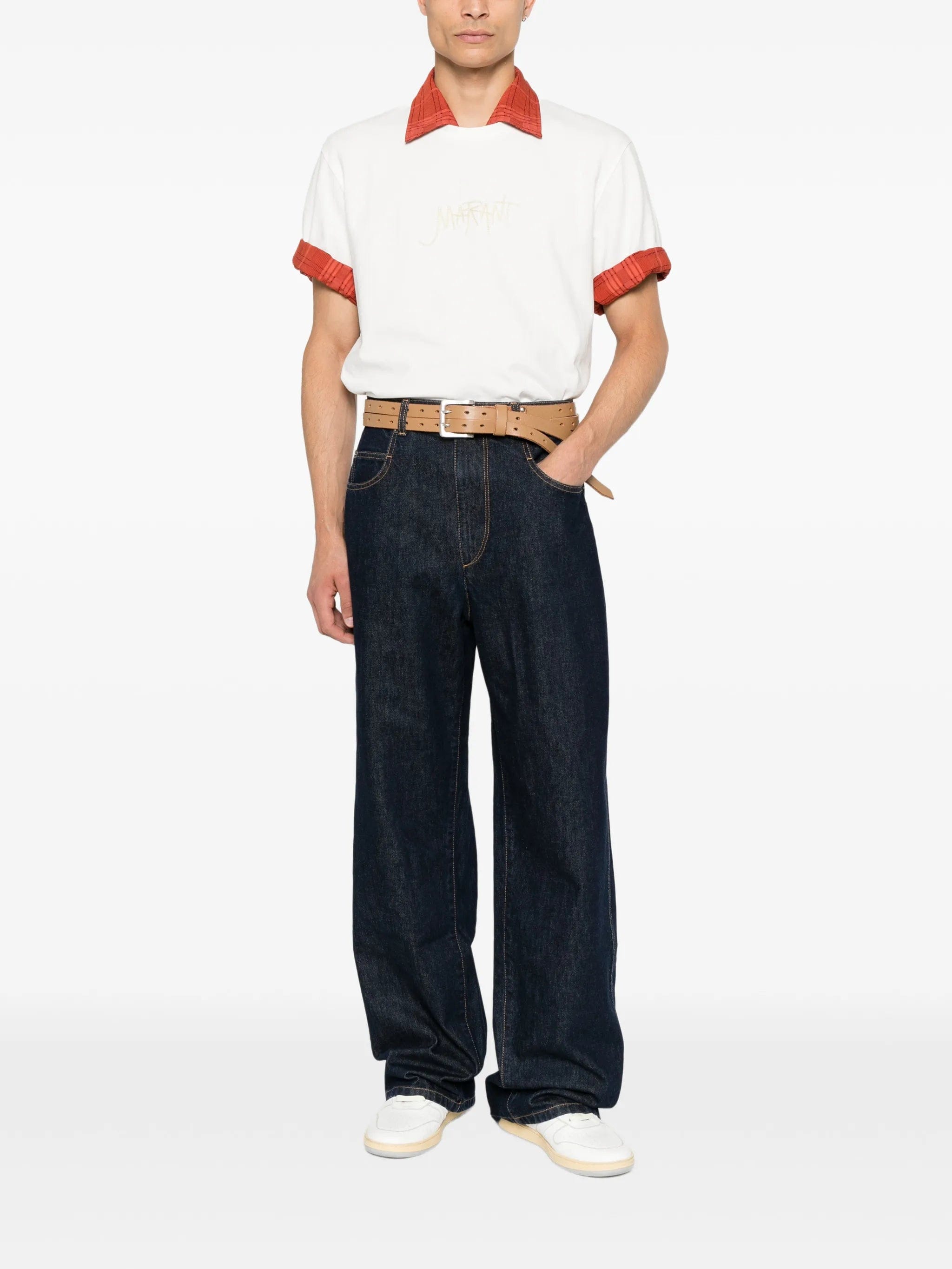 Marant logo - embroidered T - shirt