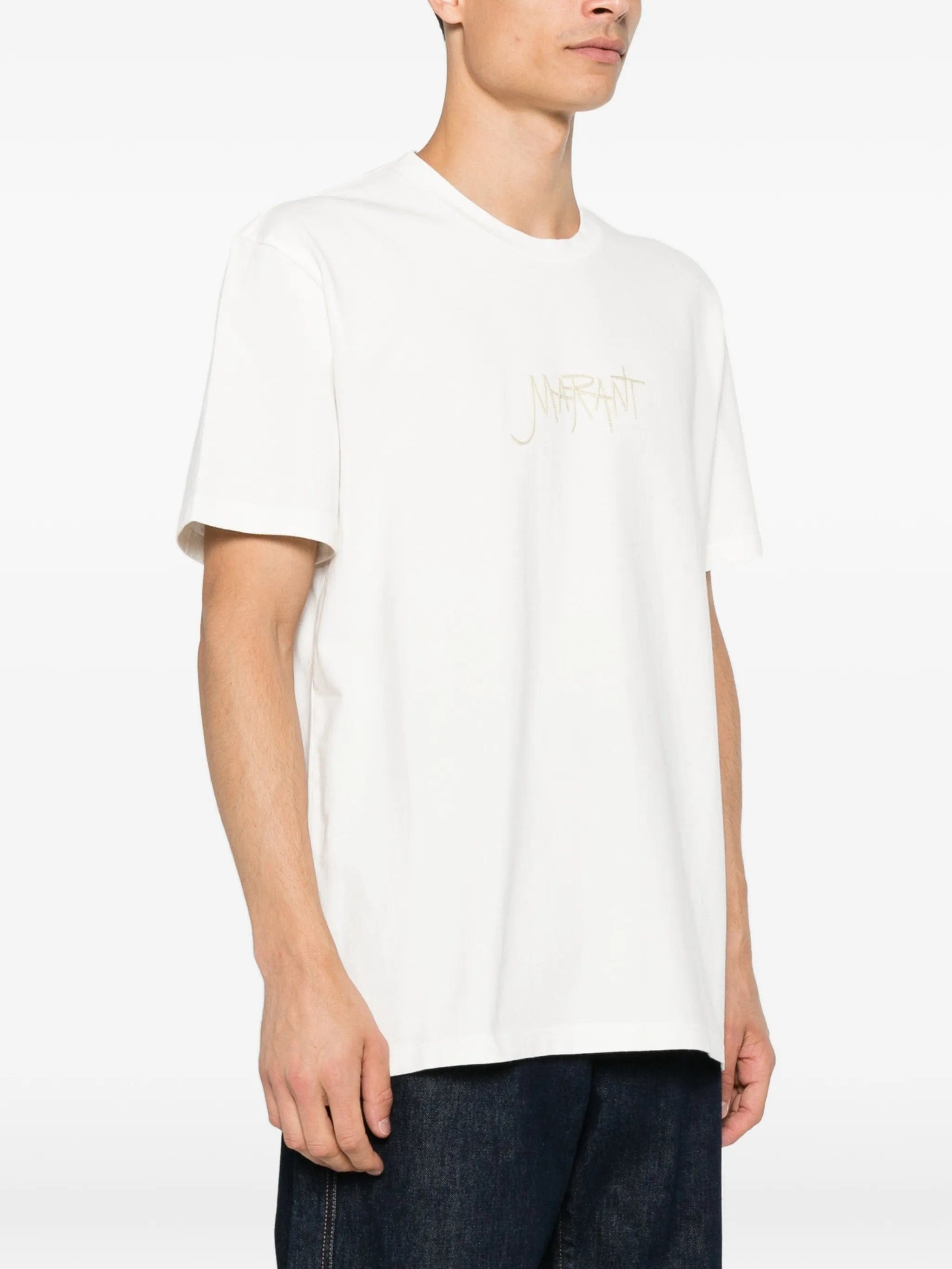 Marant logo - embroidered T - shirt