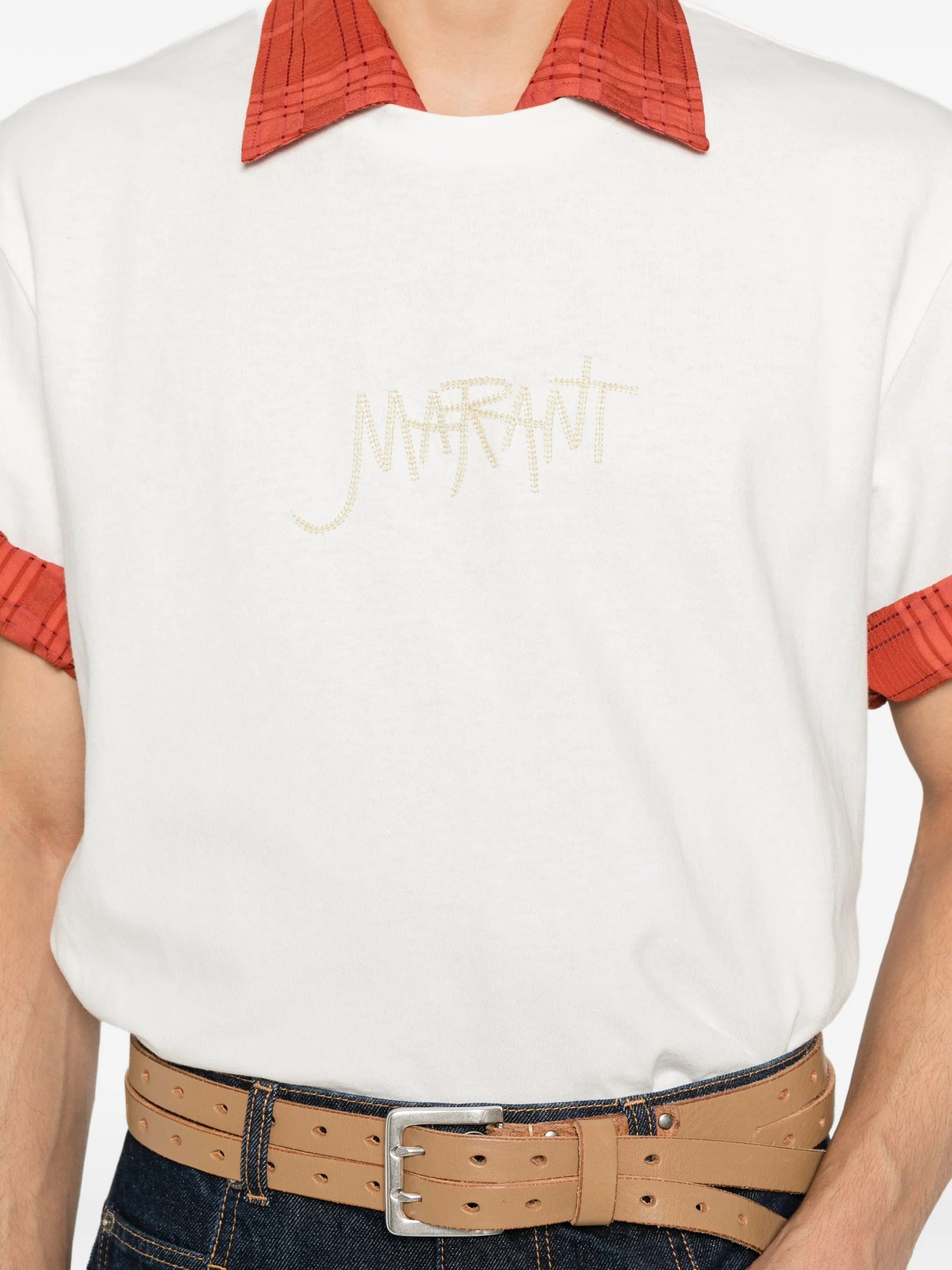 Marant logo - embroidered T - shirt