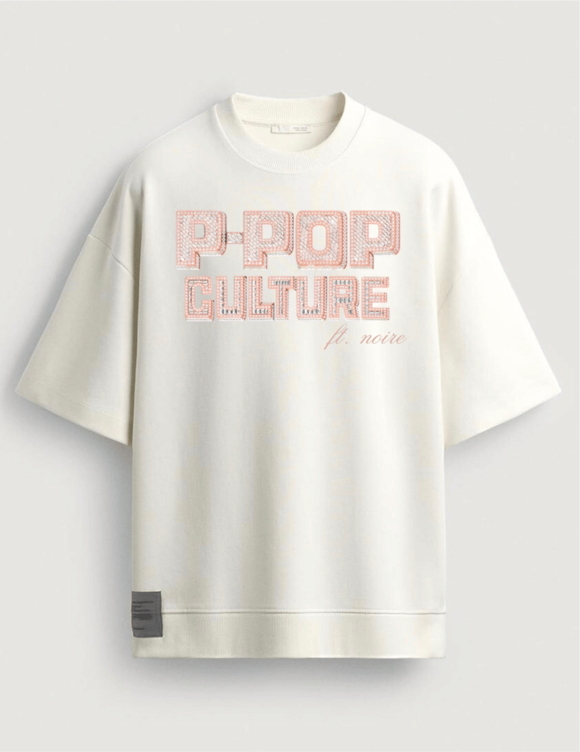 Noire STONED PRINT P - POP CULTURE T - SHIRT