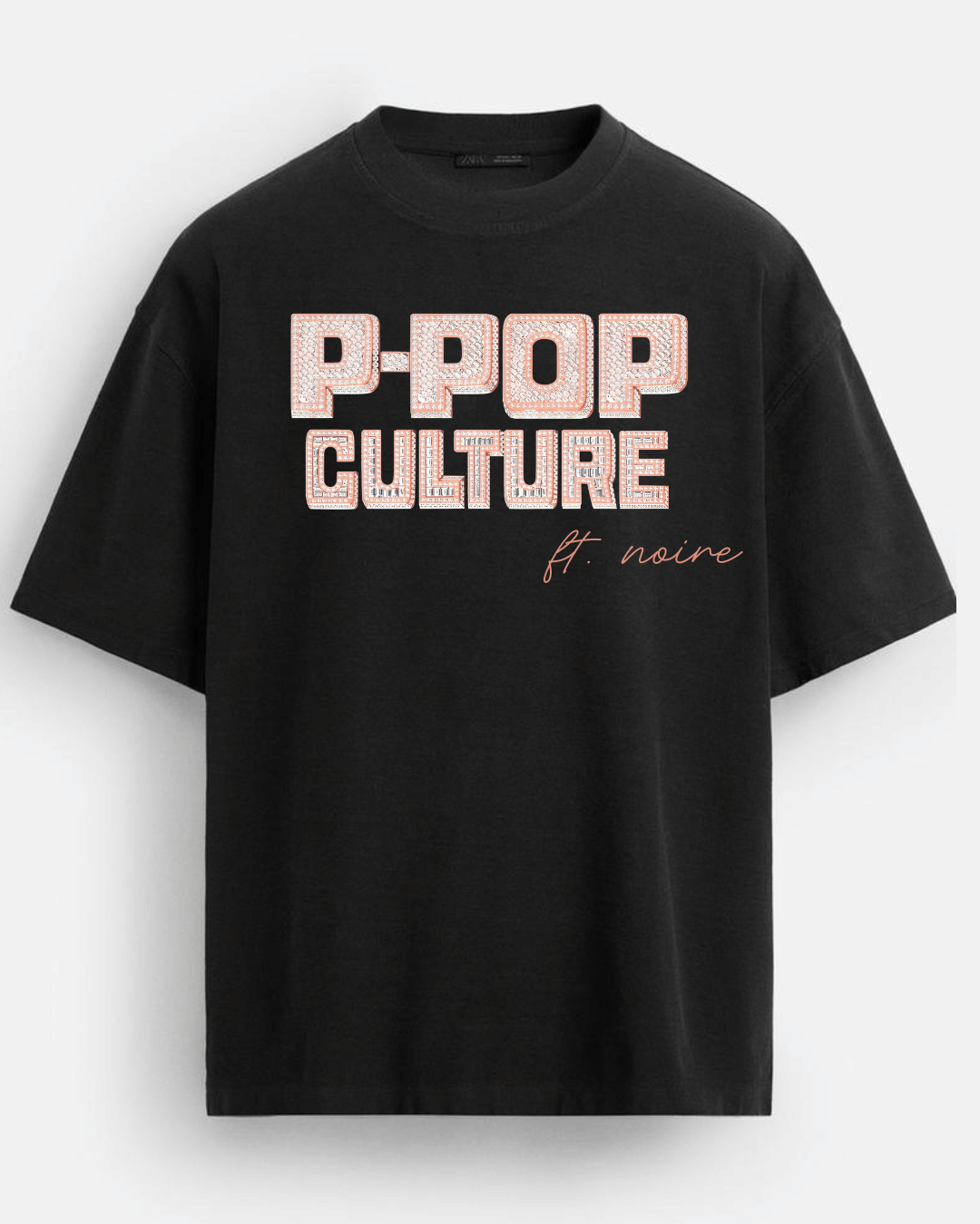 Noire STONED PRINT P - POP CULTURE T - SHIRT