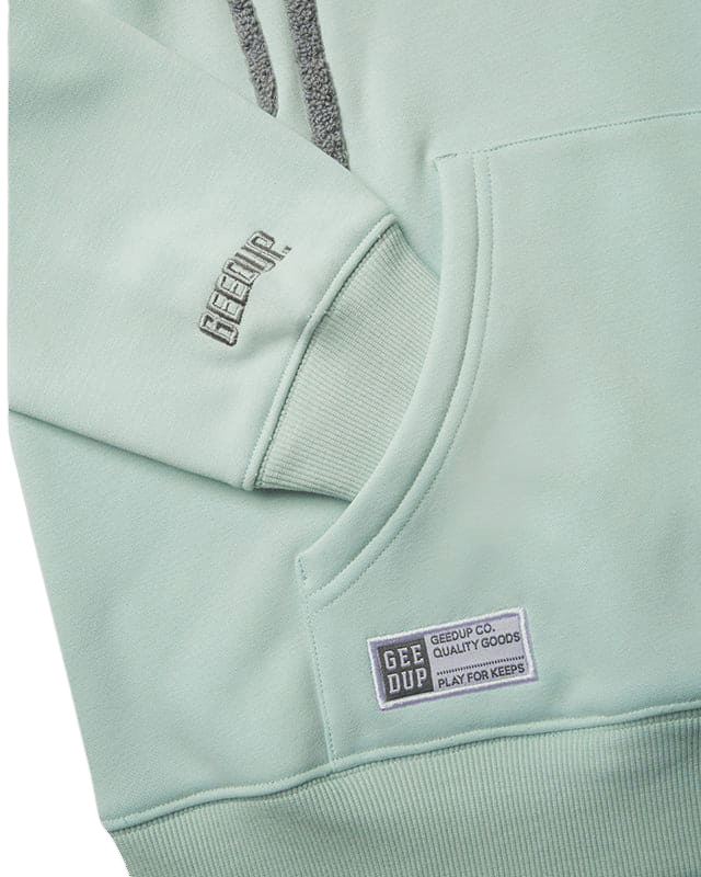 Geedup Handstyle Hoodie Teal Grey