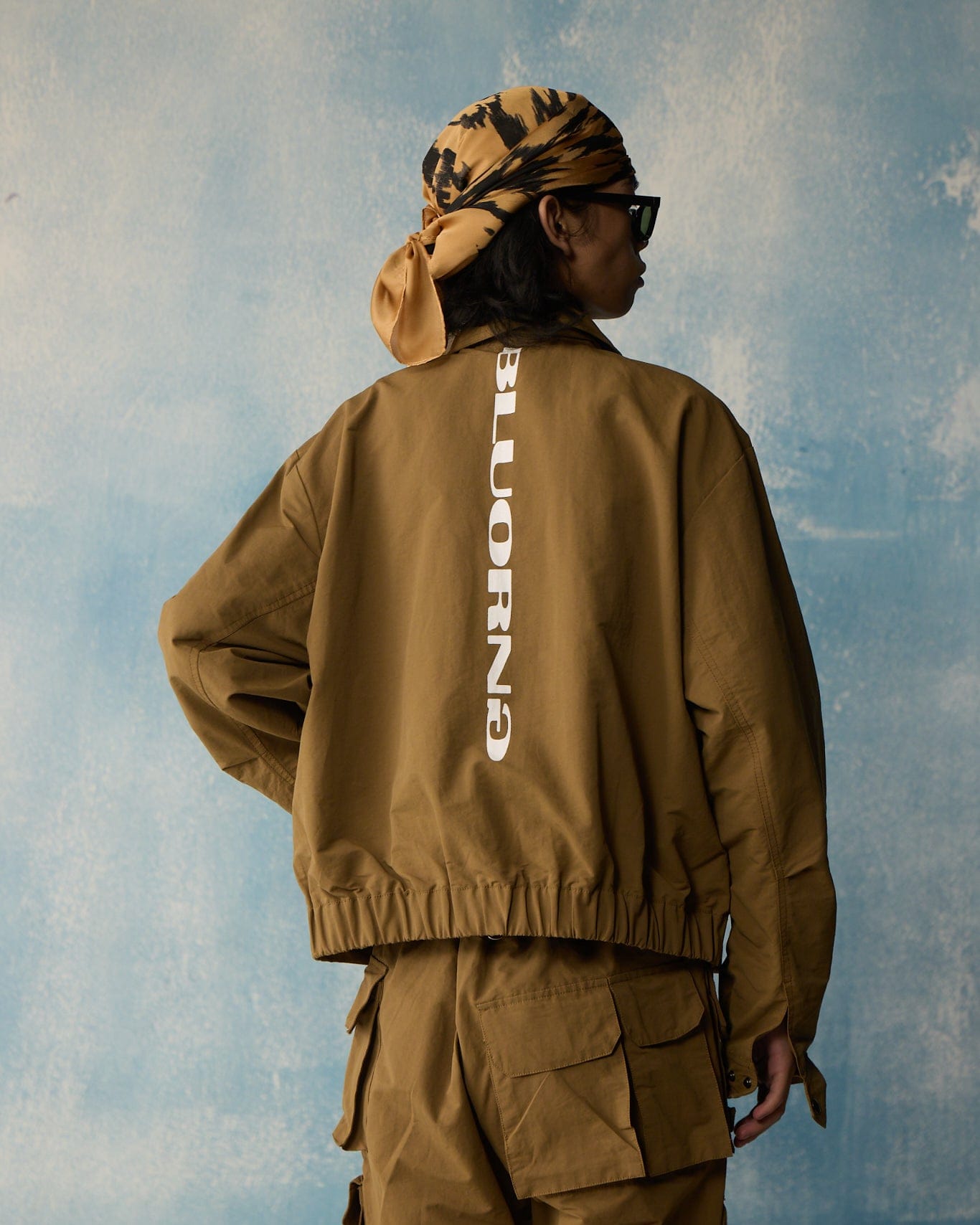 UTILITY Brown Boxy Utility Jacket