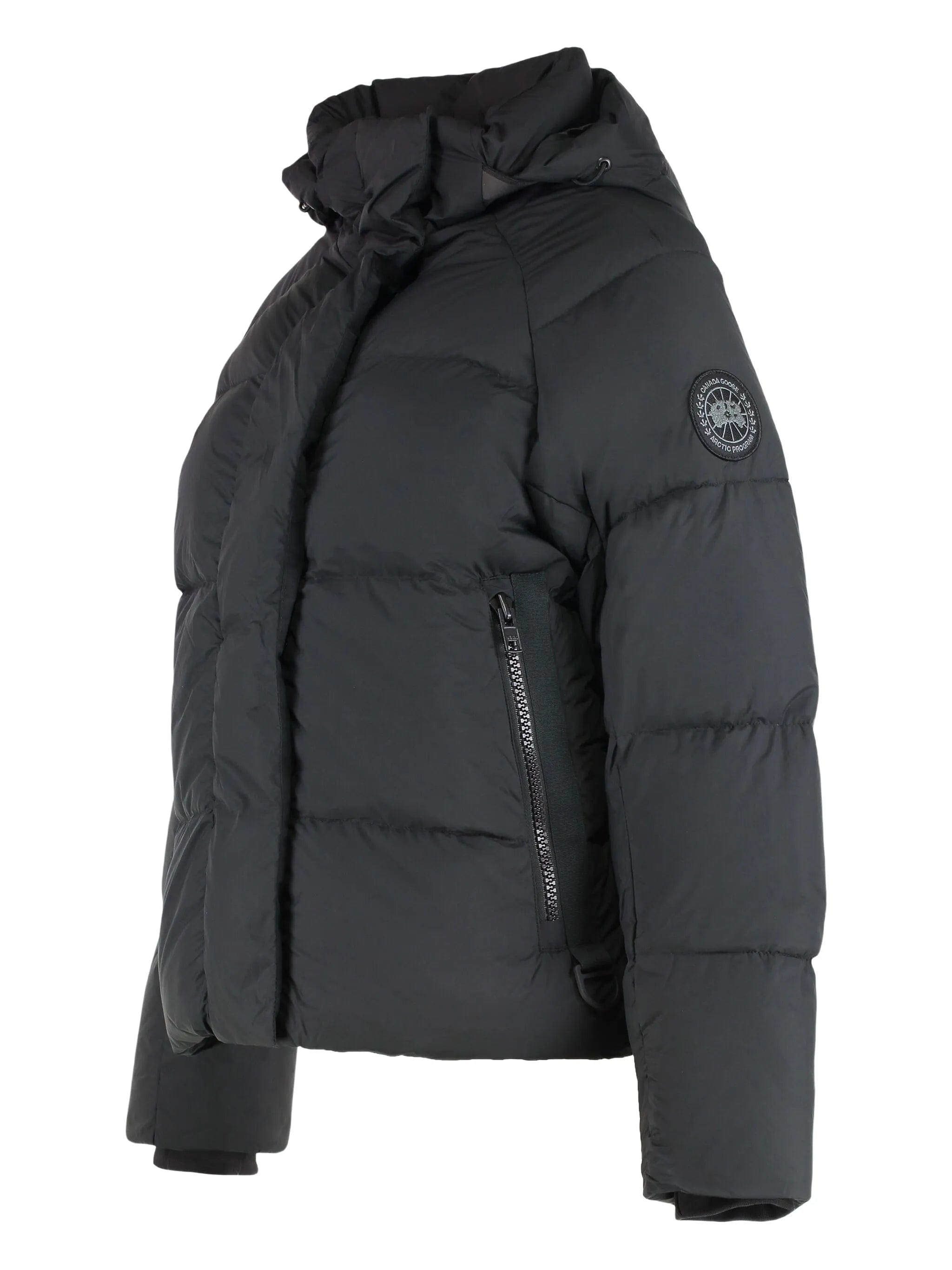 Canada Goose hooded zip puffer jacket