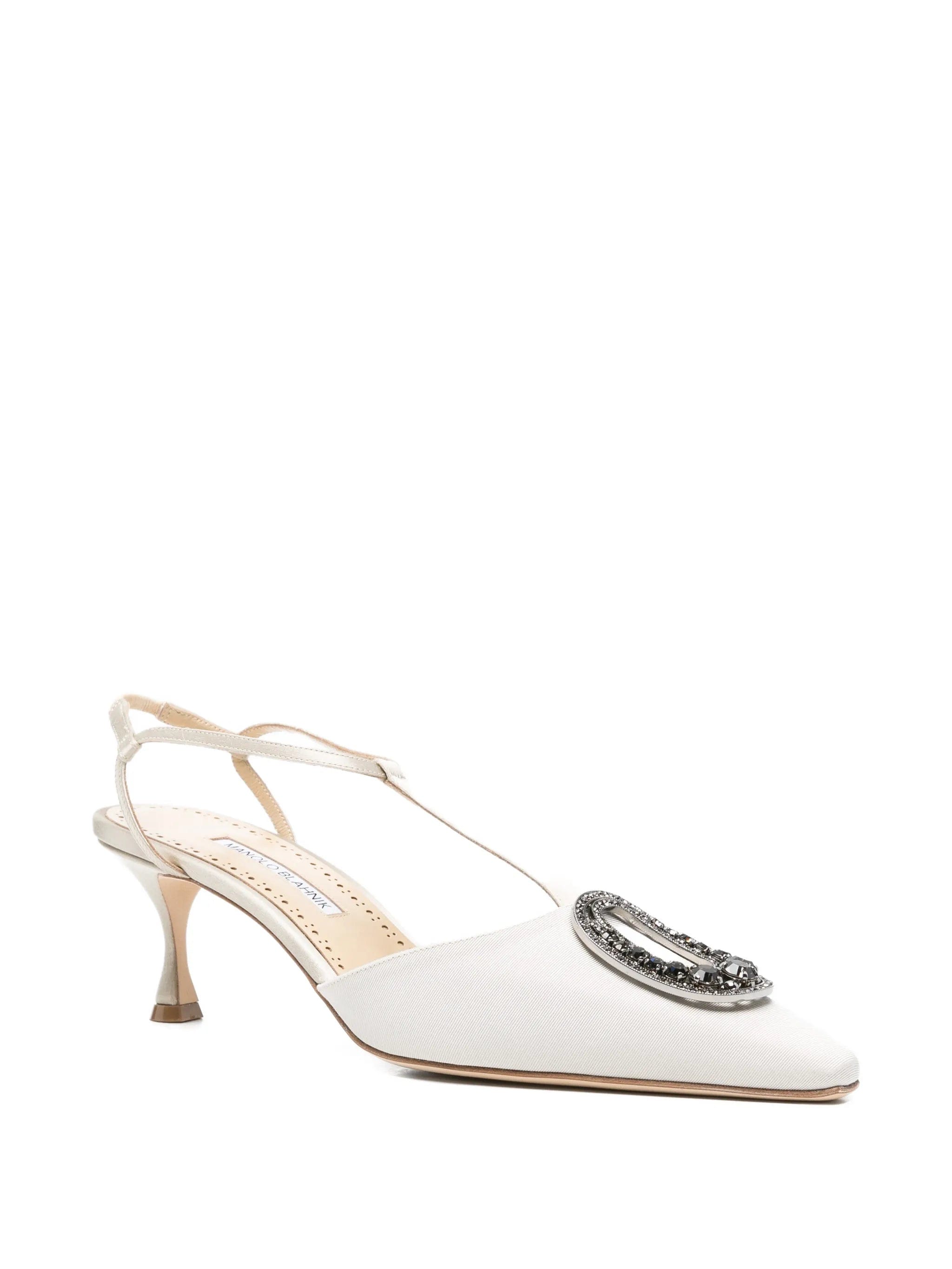 Manolo Blahnik Takal embellished sandals