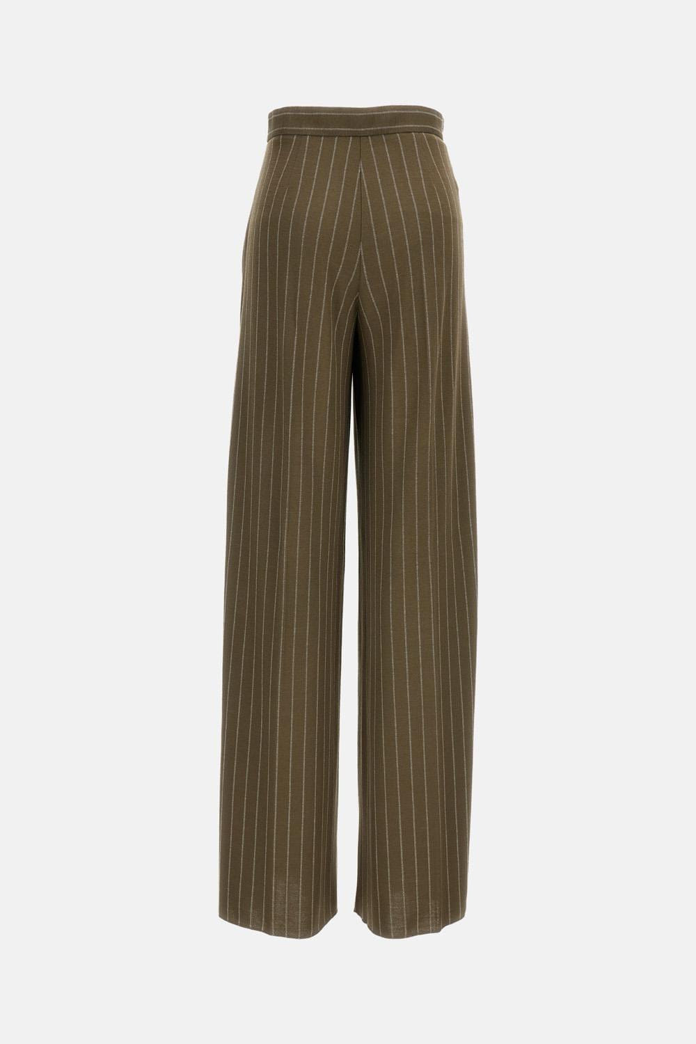 Max Mara PANTALONE IN JERSEY GESSATO