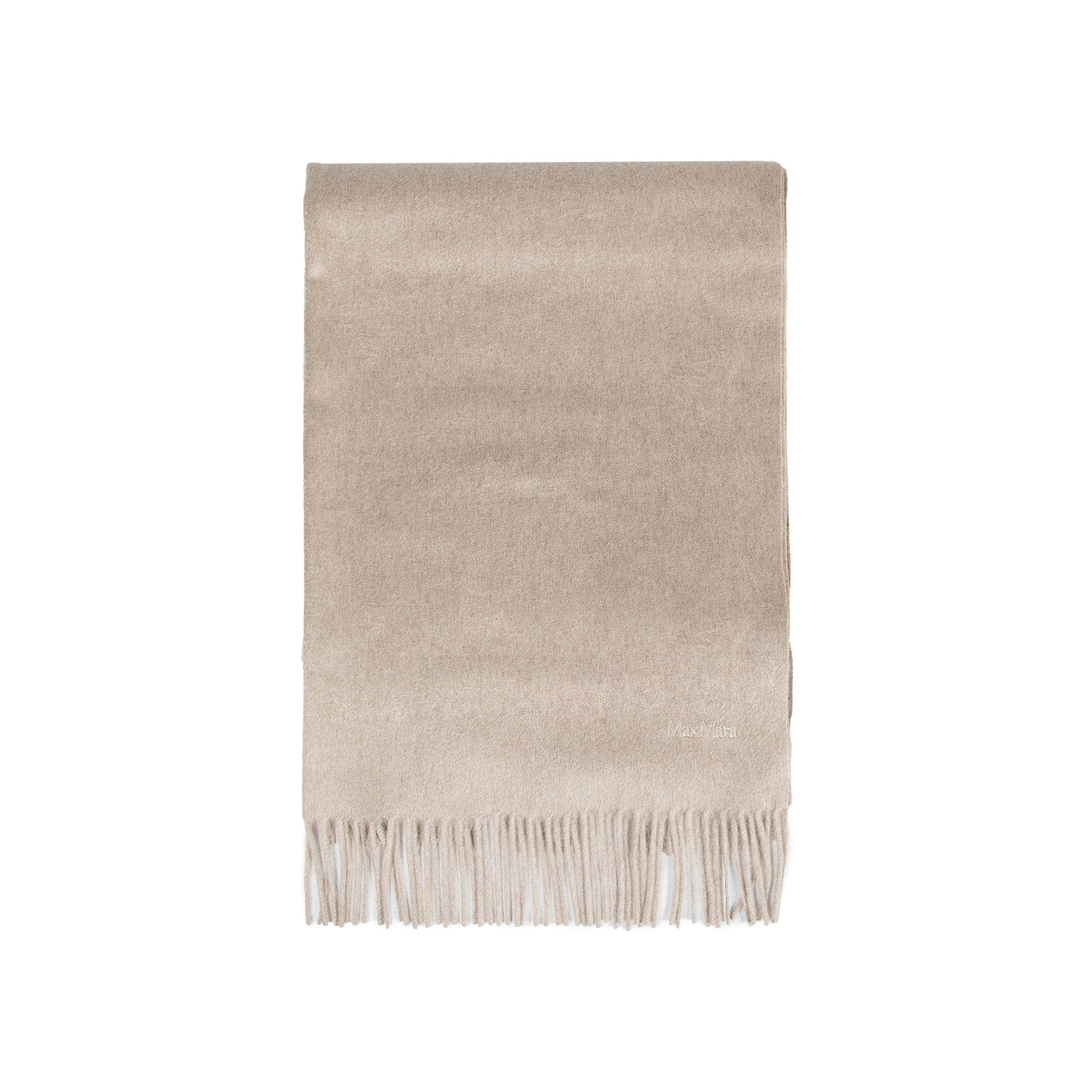 MAX MARA Cashmere Logo Stole