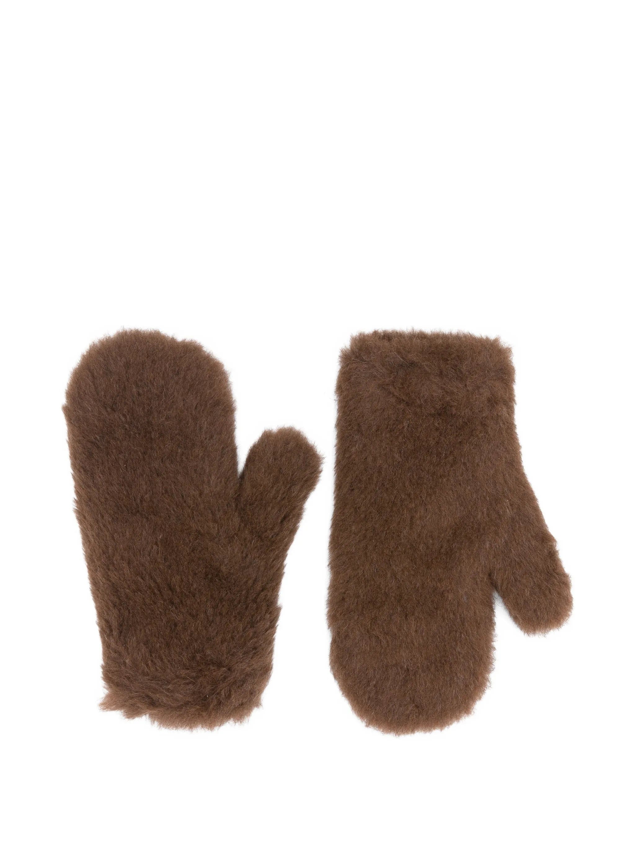 Max Mara drawstring gloves