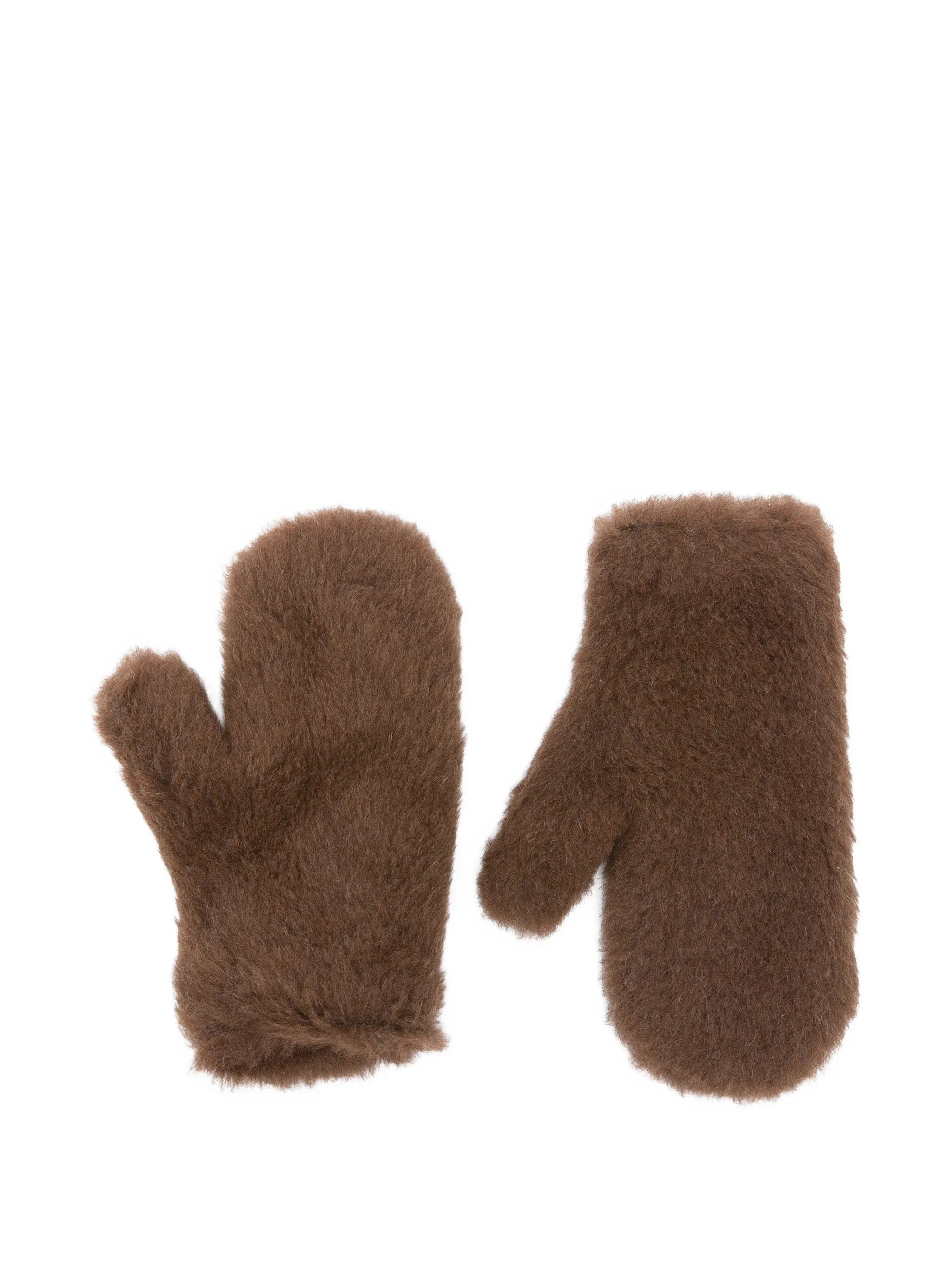 Max Mara drawstring gloves