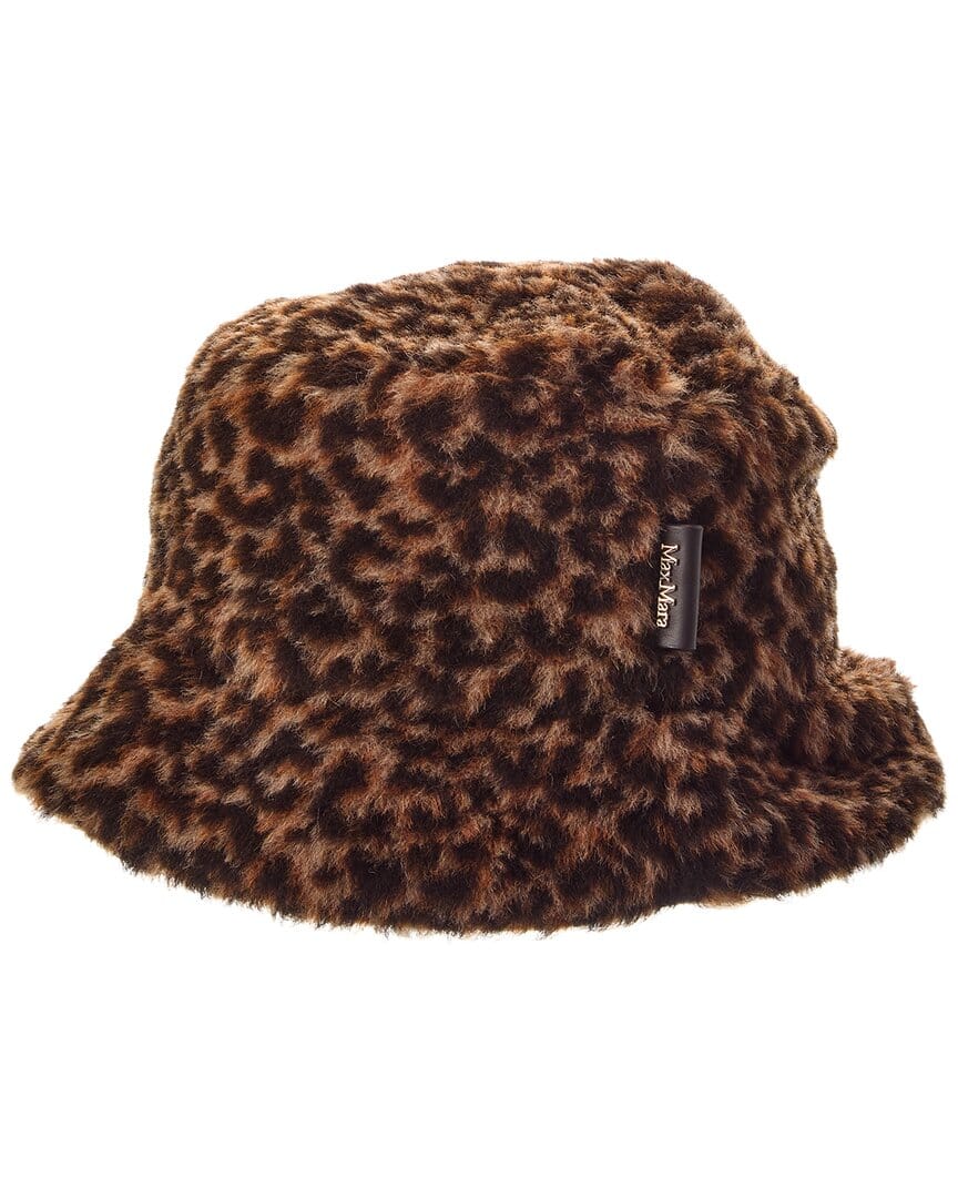 Max Mara Alpaca, Wool & Silk - Blend Bucket Hat
