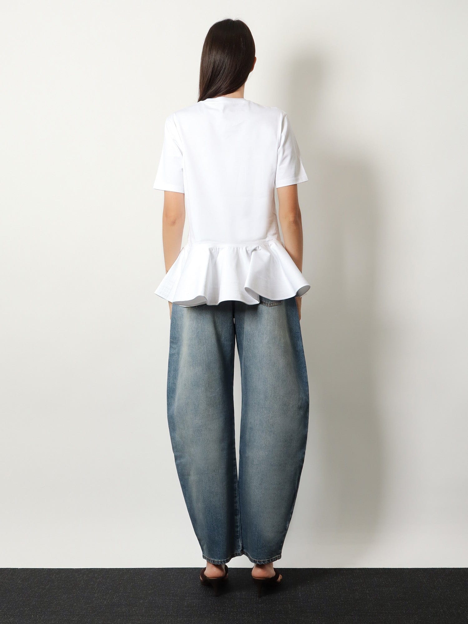 Alaia Crinoline cotton jersey t - shirt