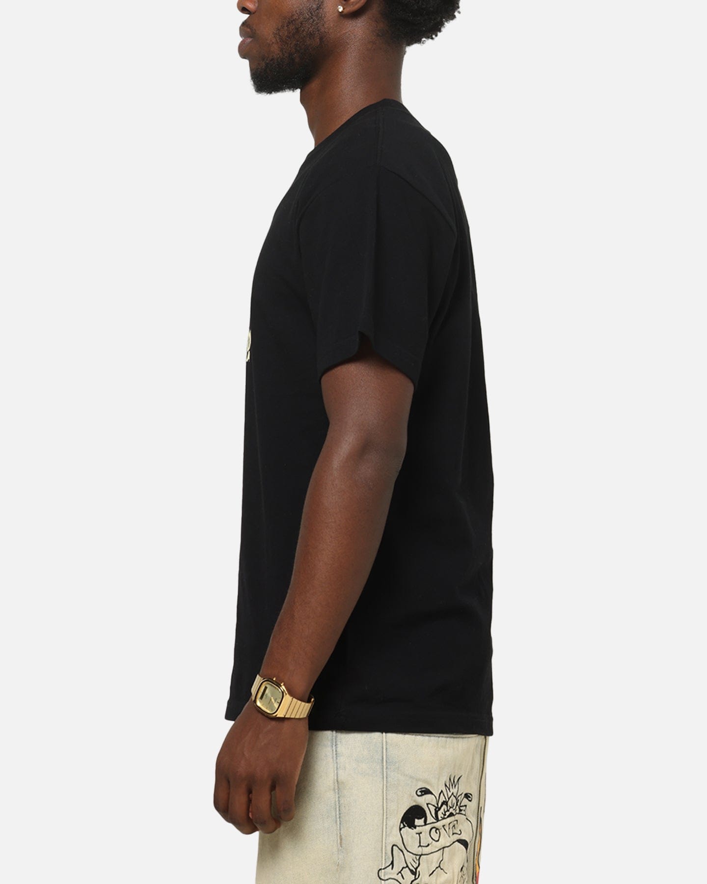 Ed Hardy Venom Fitted T - Shirt Black