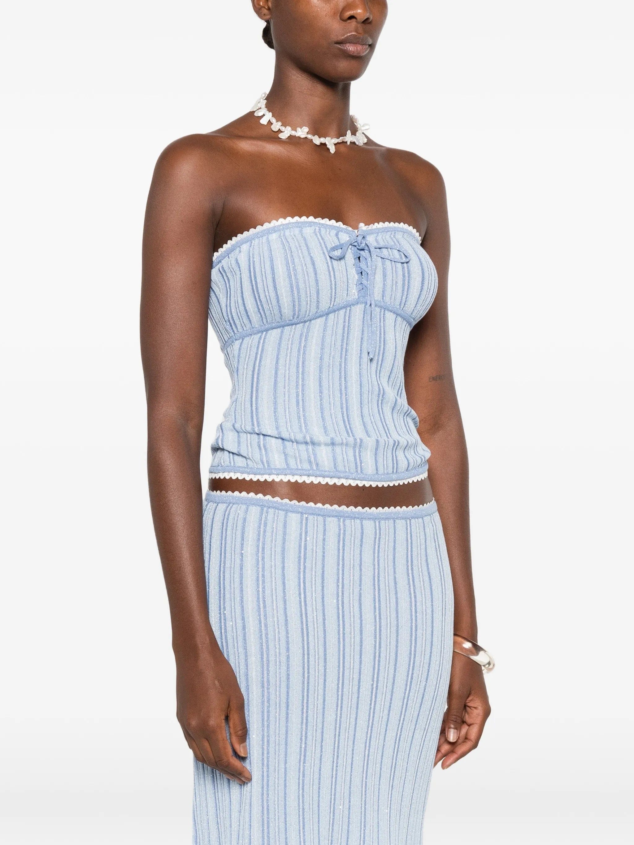 Asta Resort Cleo lace - up top