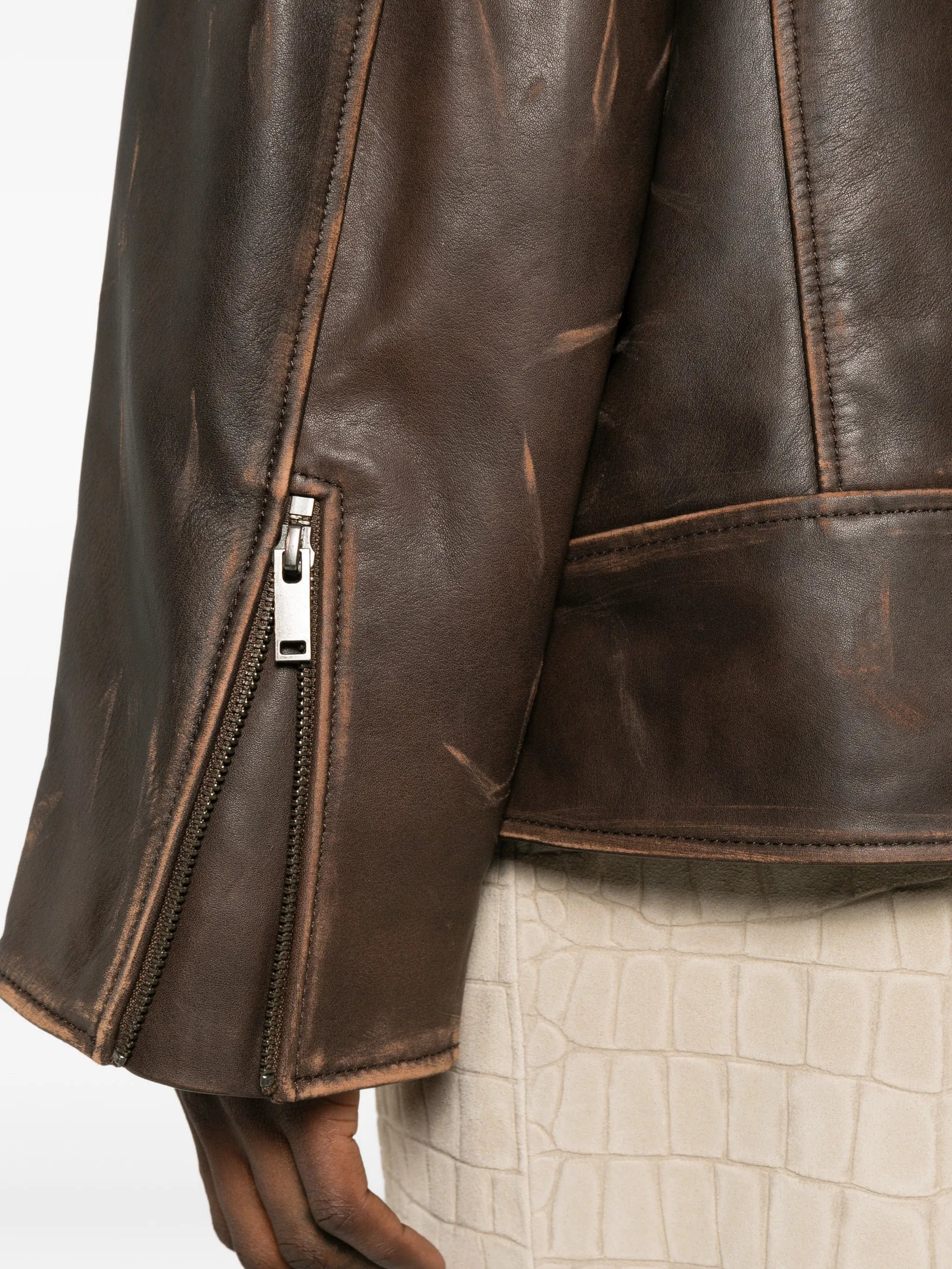 Ducie Samantha distressed jacket