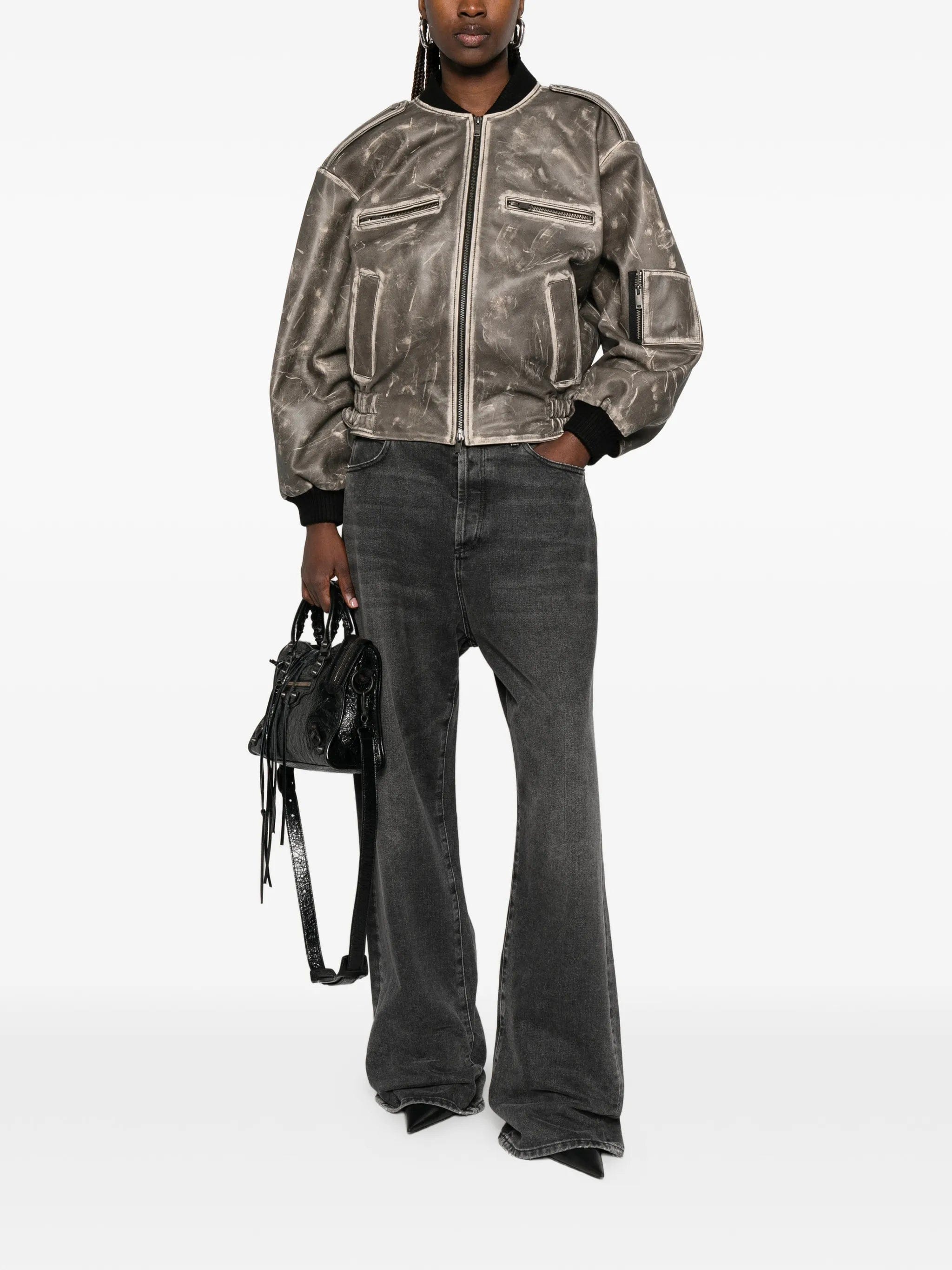 Ducie Luna distressed jacket
